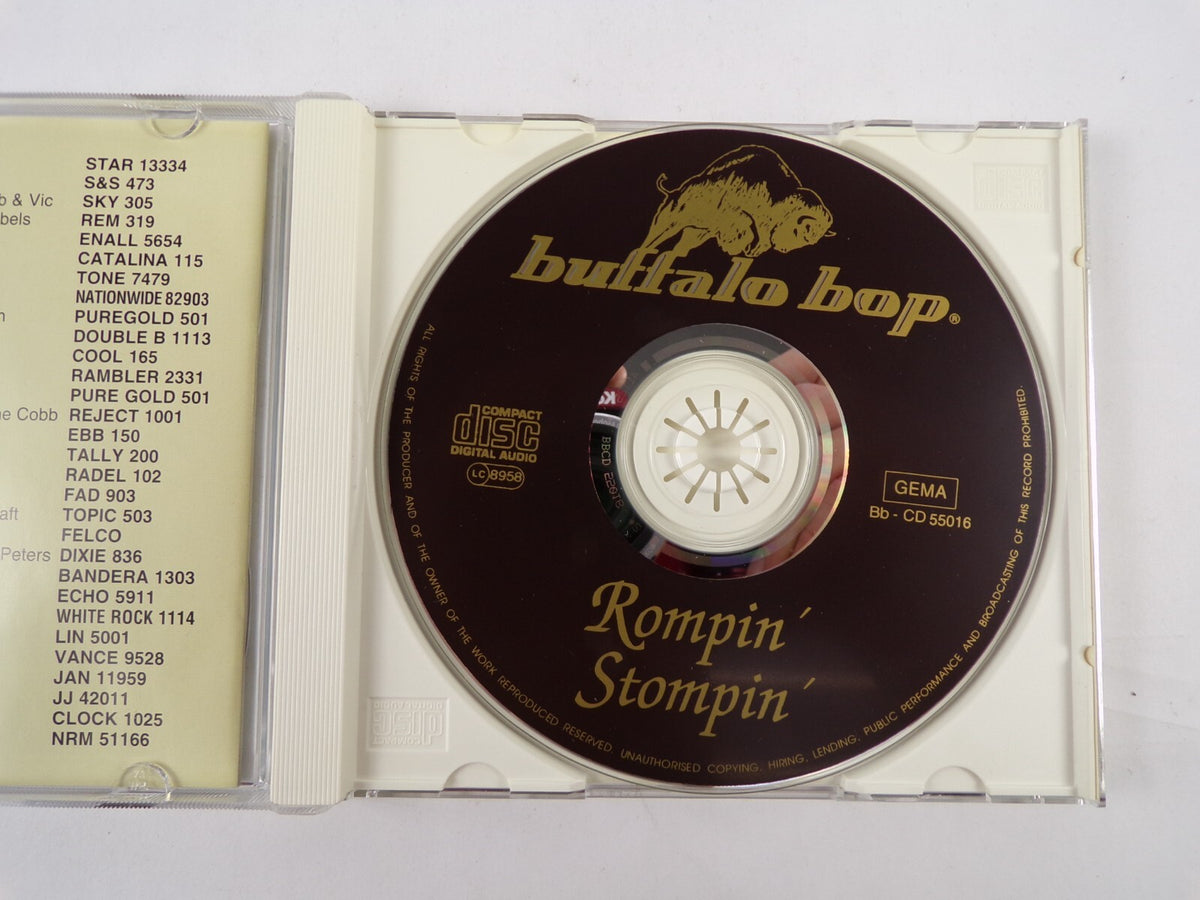 Rompin Stompin Buffalo Bop She Left Me Crying CD #18