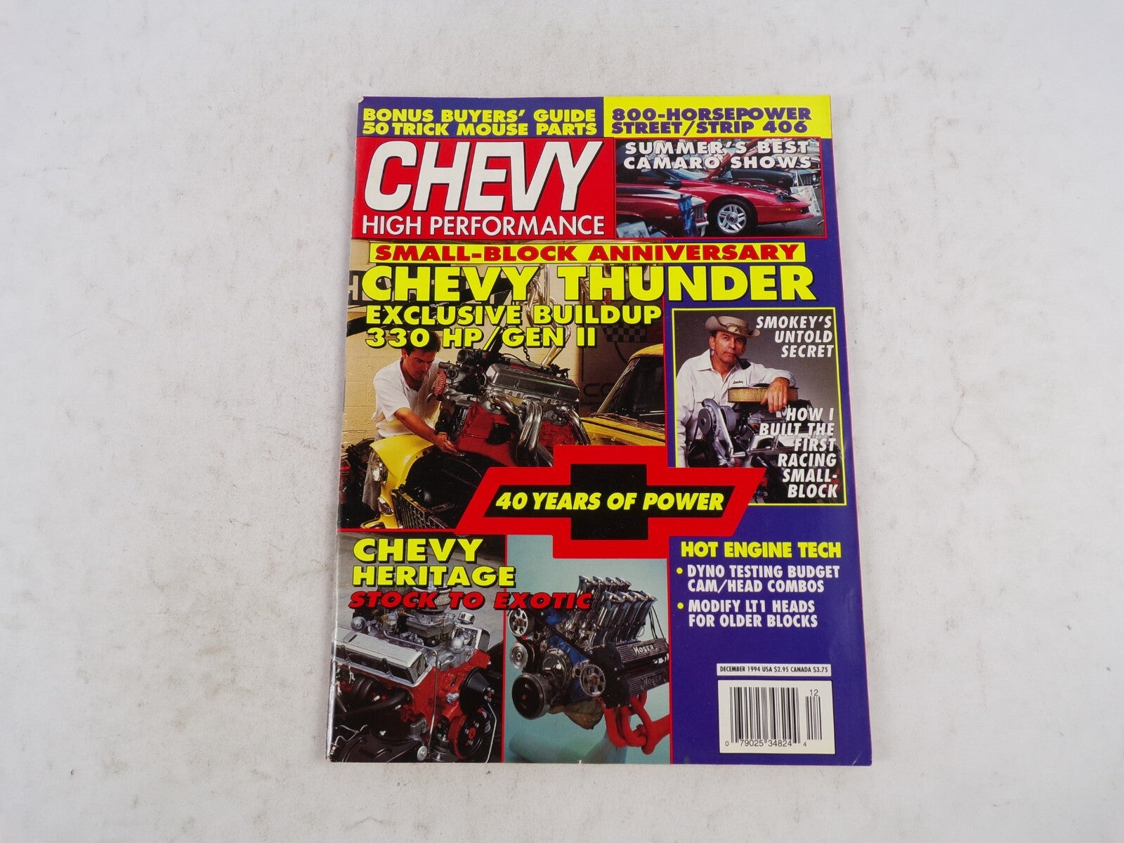 December 1994 Chevy High Performance Small-Block Anniversary Chevy Thunder Exclu