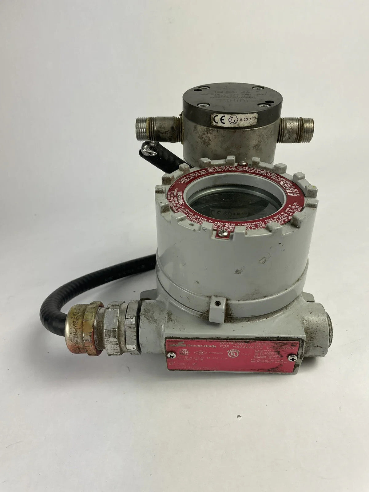 Crouse Hinds EIH-21-MSA Explosion Proof Switch Enclosure + TUTHILL pump TM04