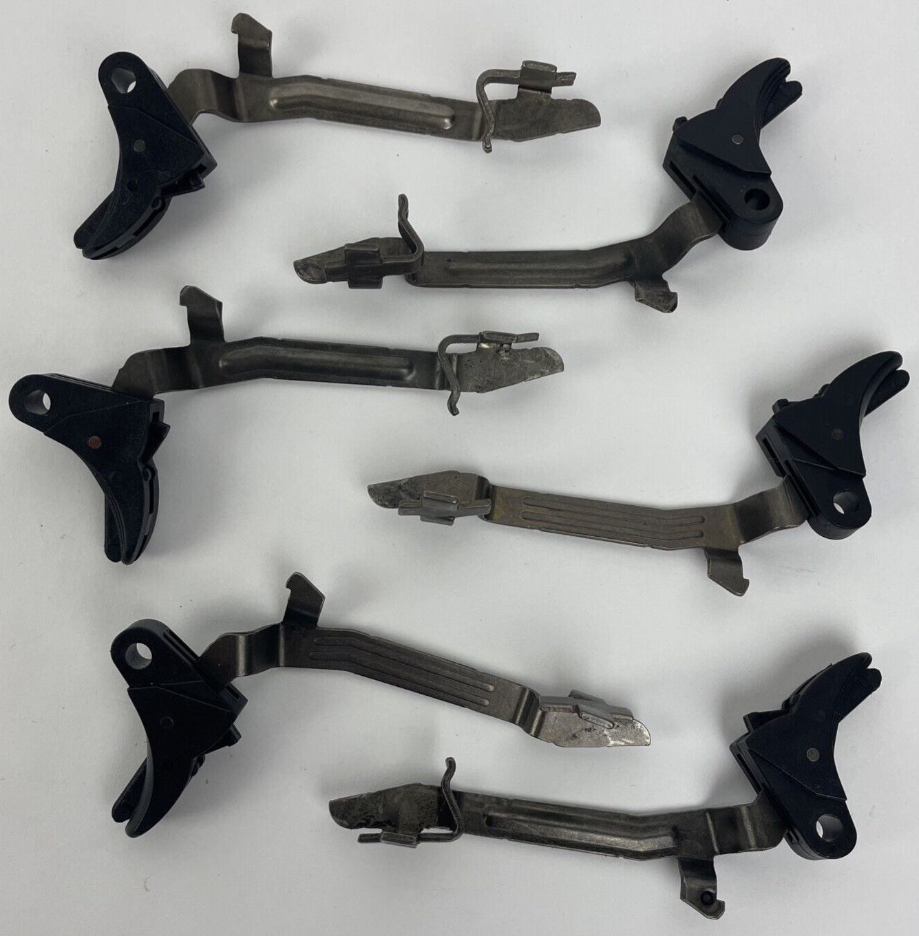 Lot of 6 x OEM Glock Trigger Bar with Grooved Trigger Bar - LOOK