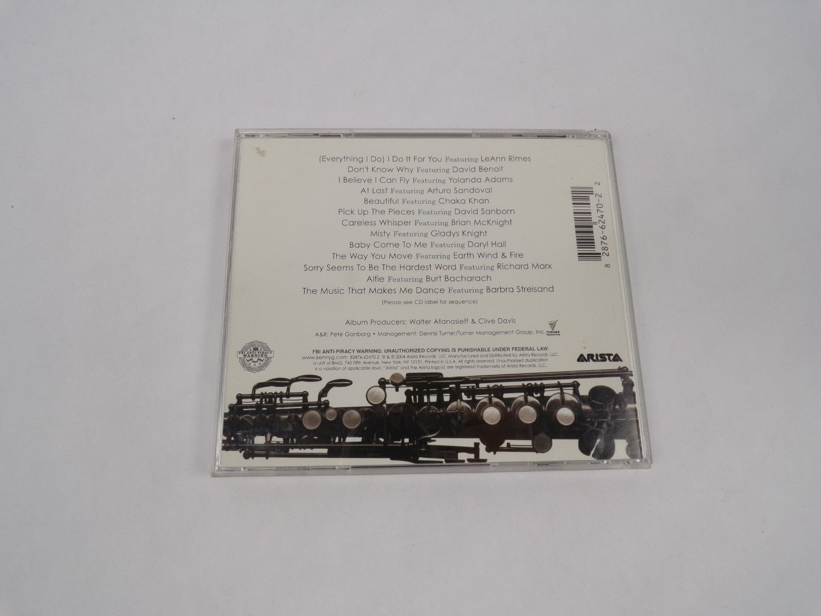 Kenny At Last Dont Know Why I believe I Can Fly Beautiful Misty Baby Come CD#63