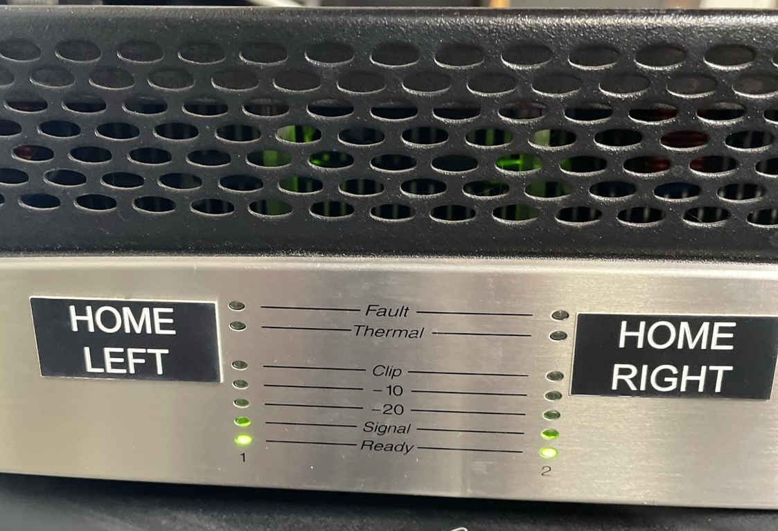 Crown Audio CTs 1200 Two-Channel Power Amplifier 120V-1000W 60HZ