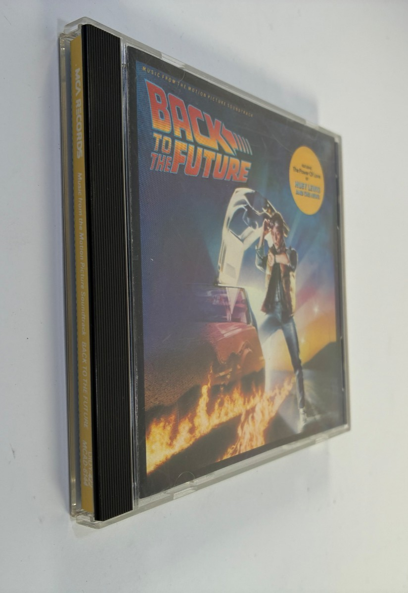 Various Artists Back to the Future Soundtrack MCA Records CD 1985