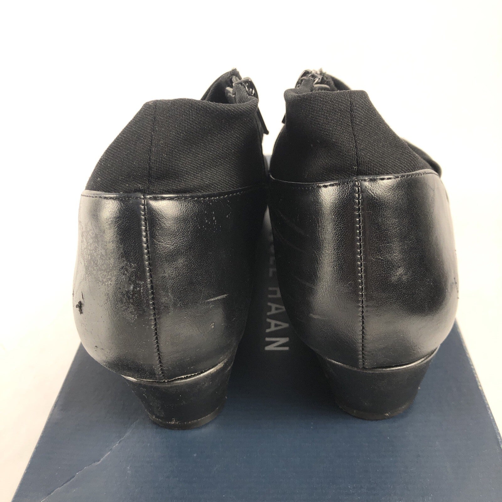 Cole Haan Studiogrand WOMEN Women's Size 9 B Black Side Zip Shoes W10395 - LOOK