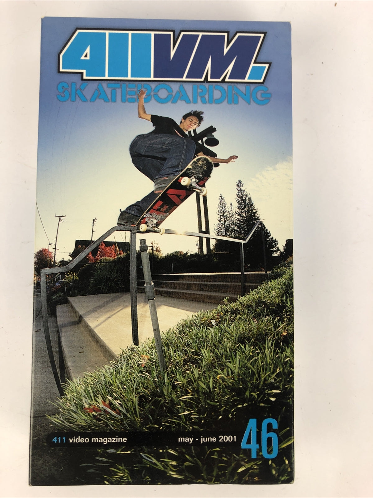 411vm Skateboarding Issue 46 VHS Tape Reese Forbes Carol Foster Alex Vallely +