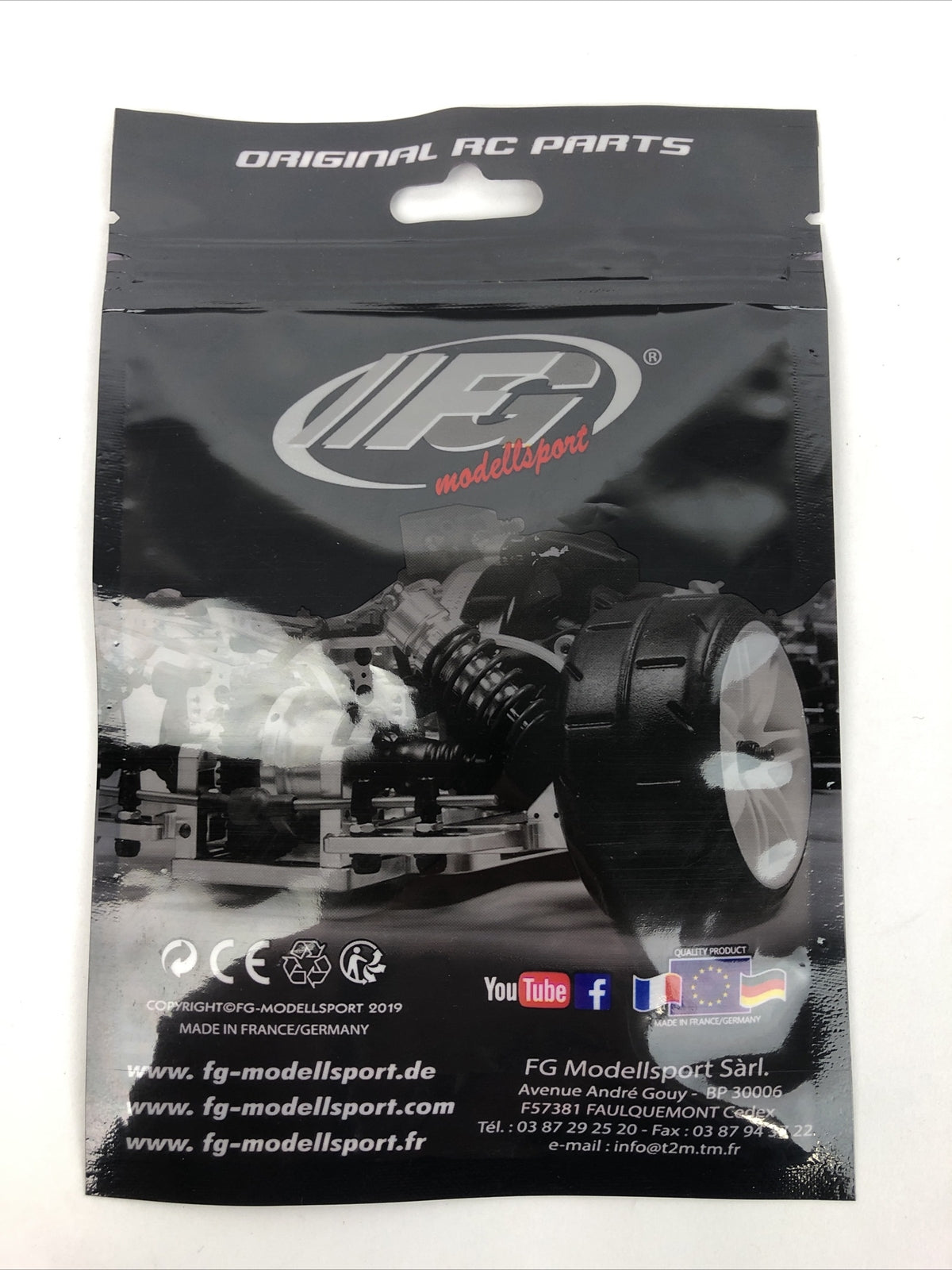 FG RC Parts Body Holder Short Adjustable 7155 Body Mount Short - Free Shipping
