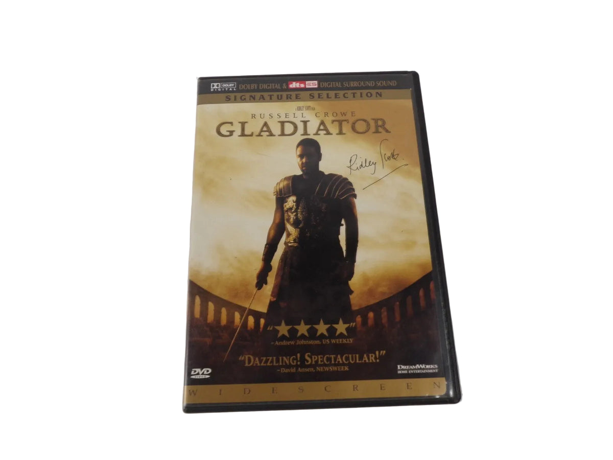 Gladiator DVD Russell Crowe Signature Selection
