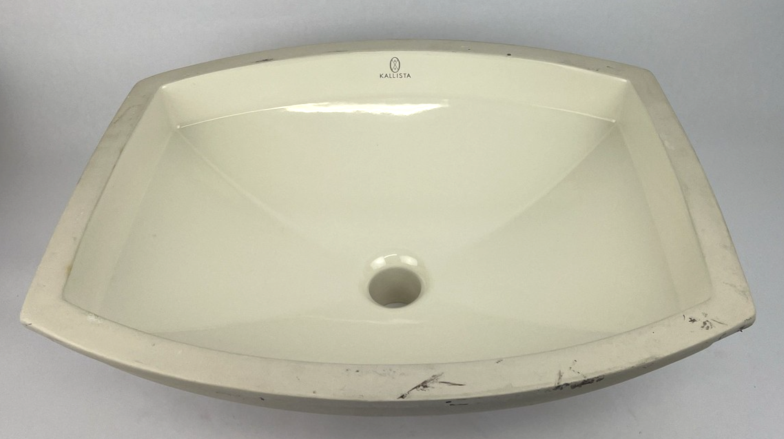 Kallista Original by Barbara Barry Undercounter Basin with Overflow Model P7202