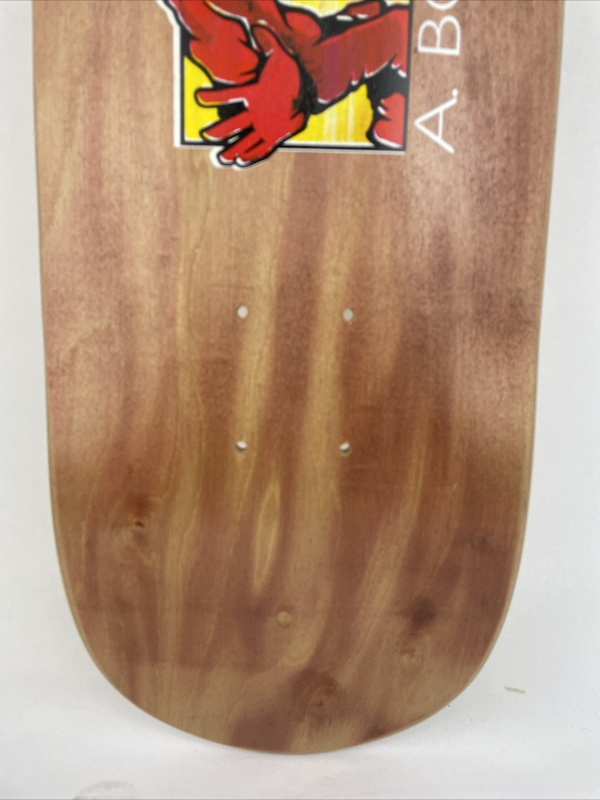 Vintage A. Boards Snowboards France Skateboard Deck Original Flame Boy Wet Willy