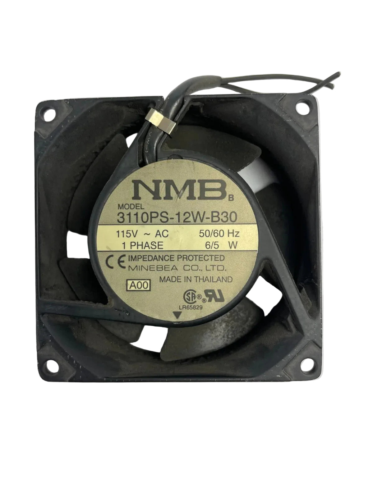 NMB 3110PS - 12W- B30 Impedance Protected DC 12/V 2 - Wire CPU Cooling Fan