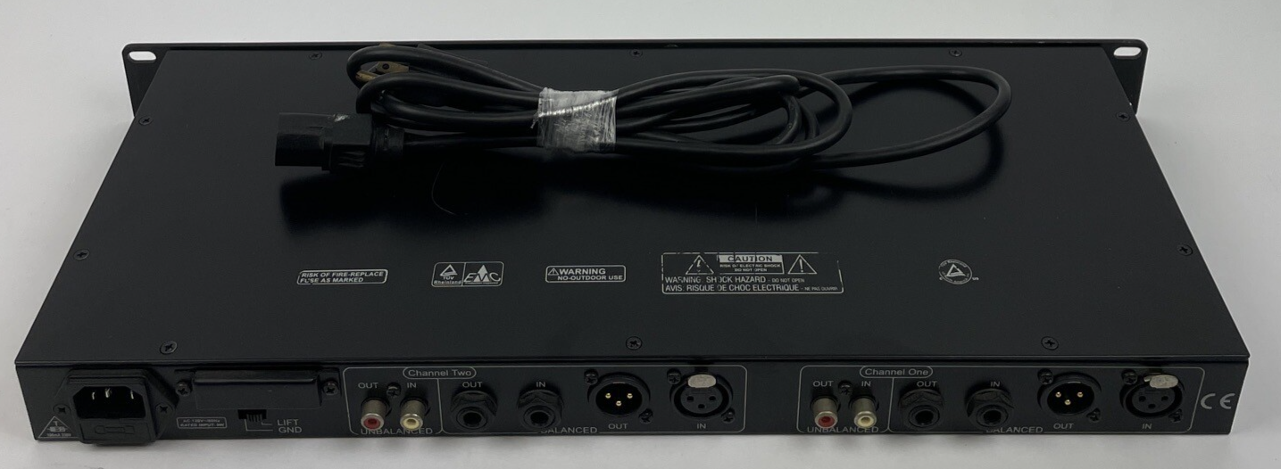 SKY Audio Dual 15 Band Graphic Equalizer PEQ-1215H 100mA 250V - VGC