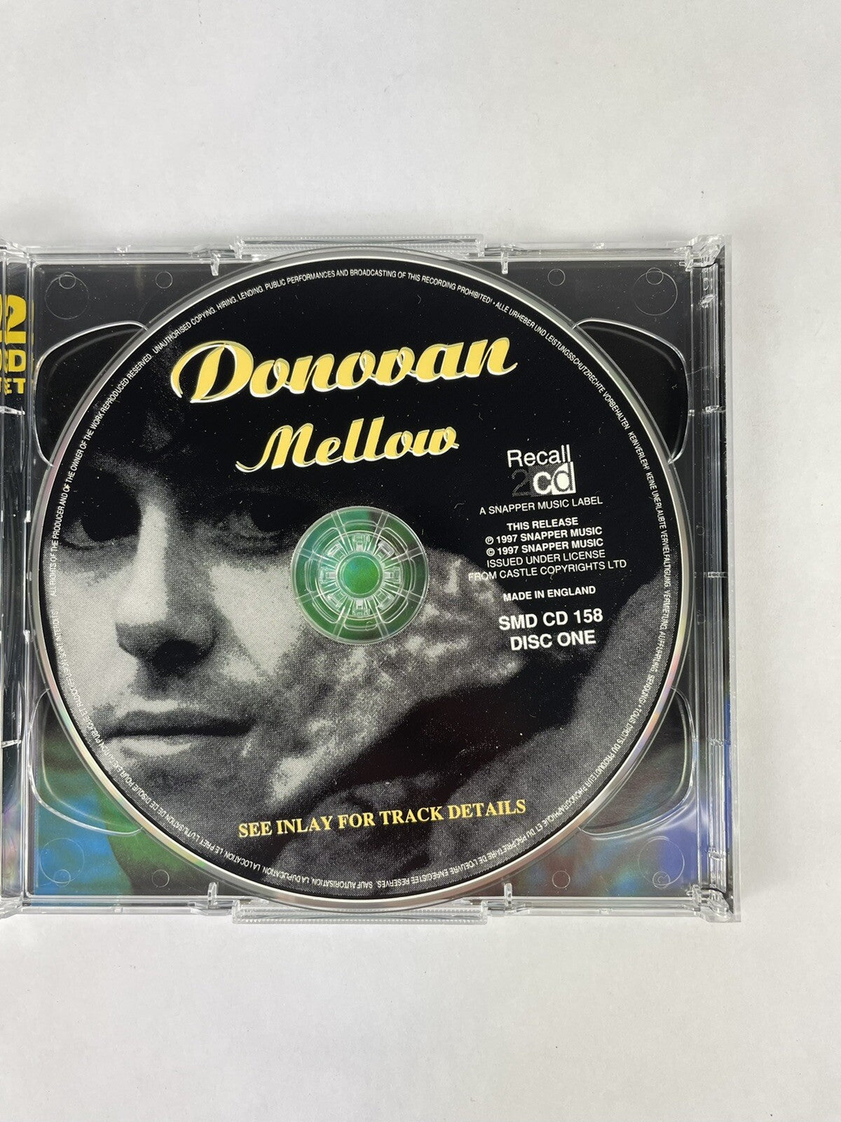 Donovan - Mellow 2 CD Set 1997, Snapper Music CD #7