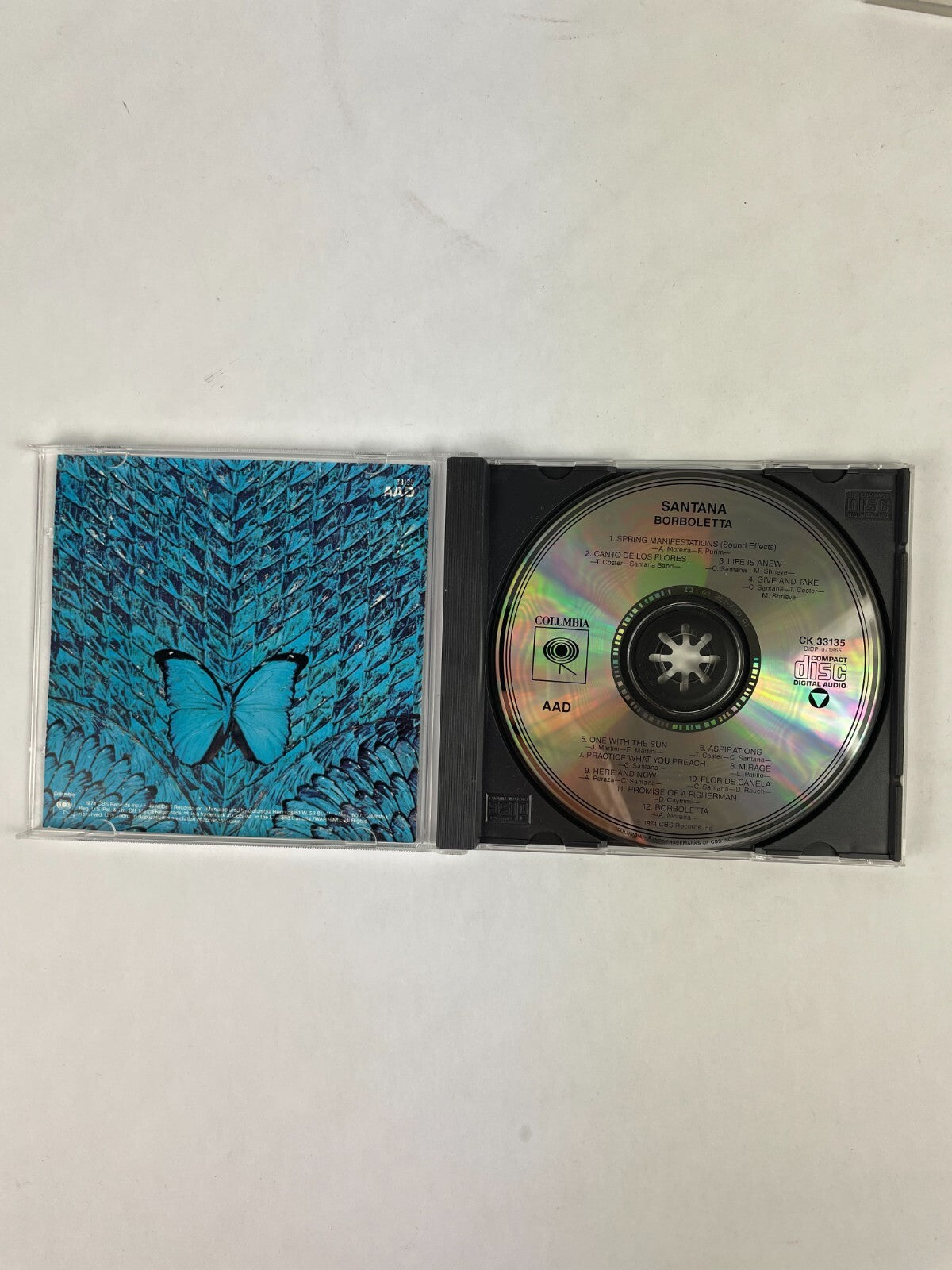 Santana Borboletta Life Is A New CD #5