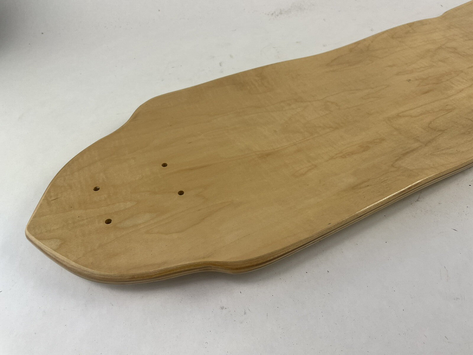 TOP Mount 9.25" x 38" DOWNHILL BLANK LONGBOARD DECK NATURAL Bacon Concave 9 ply