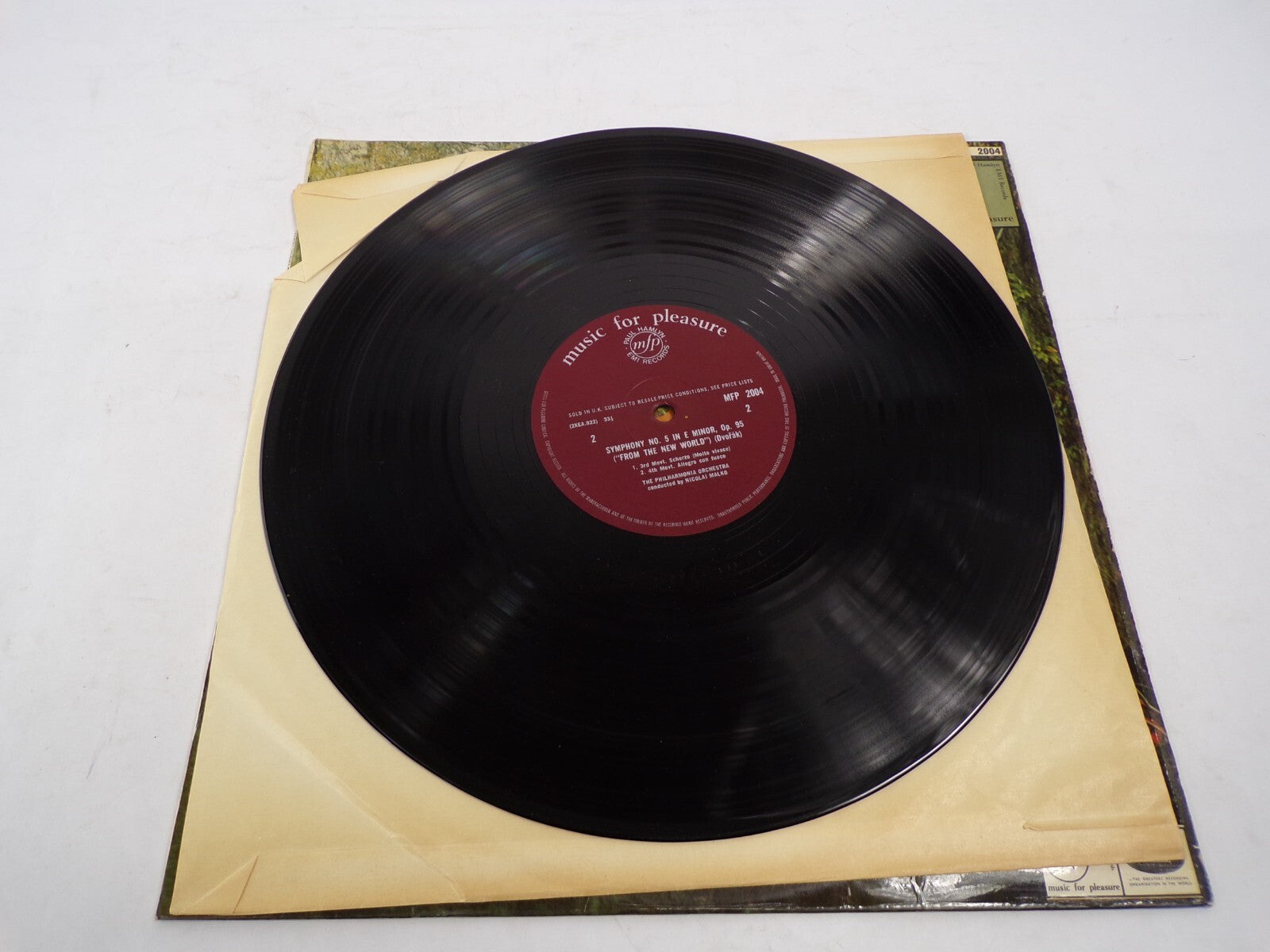 DVORAK New World No. 5 in E Minor Symphony Philharmonia Orchestra Vinyl Records