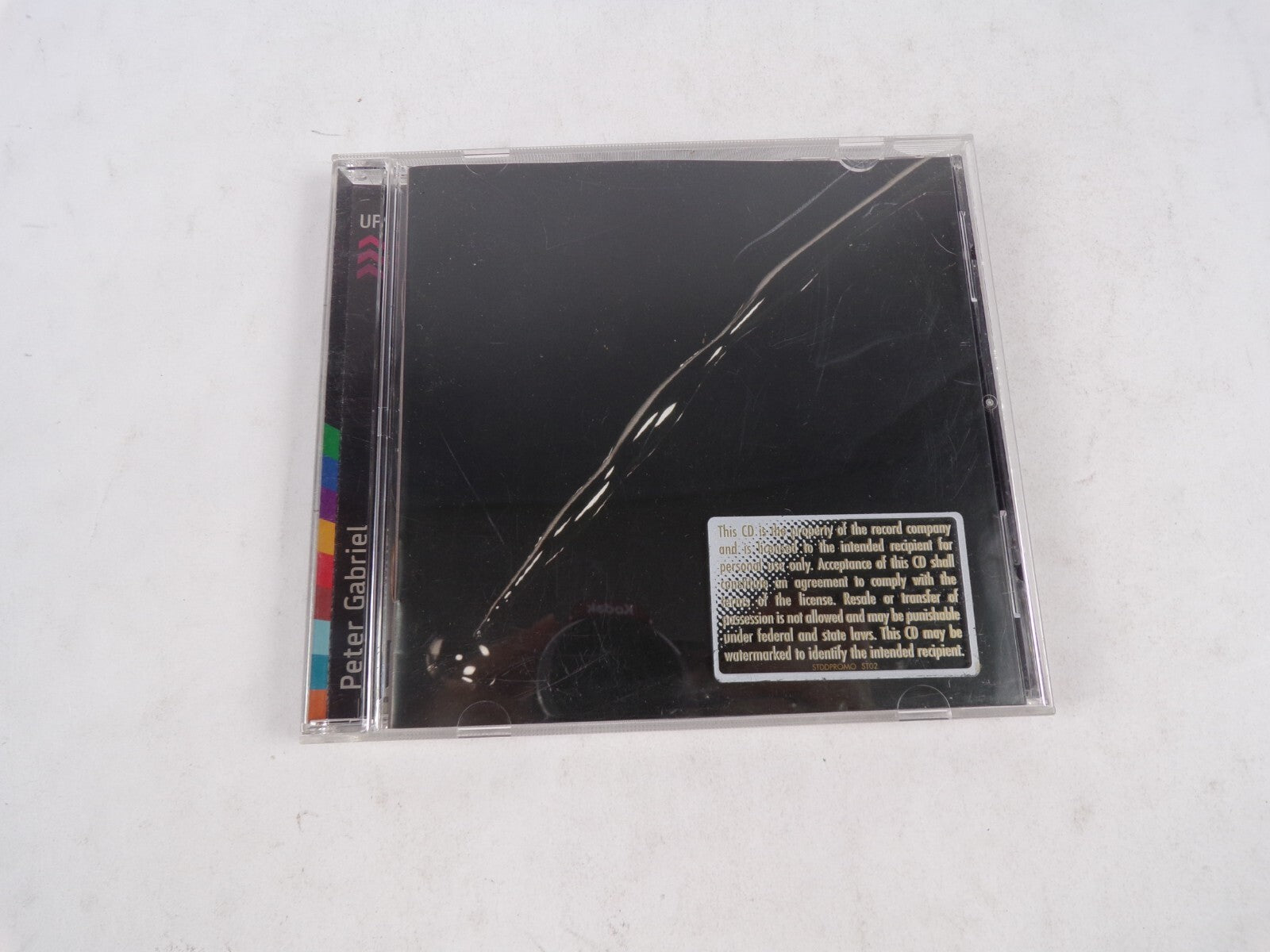 Peter Gabriel Darkness Growing Up Sky Blue No Way But I Eneme The Barry CD#22