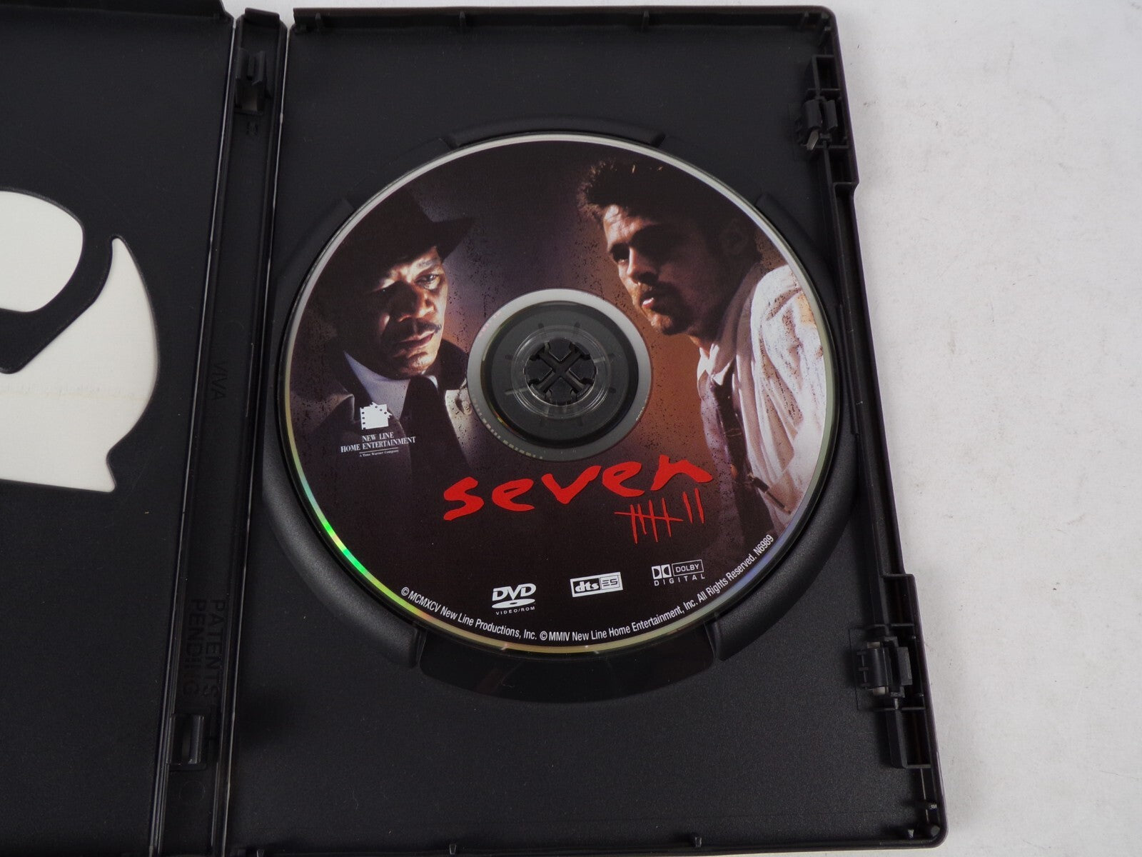 Seven Brad Pitt Morgan Freeman Arnold Kopelson DVD Movies