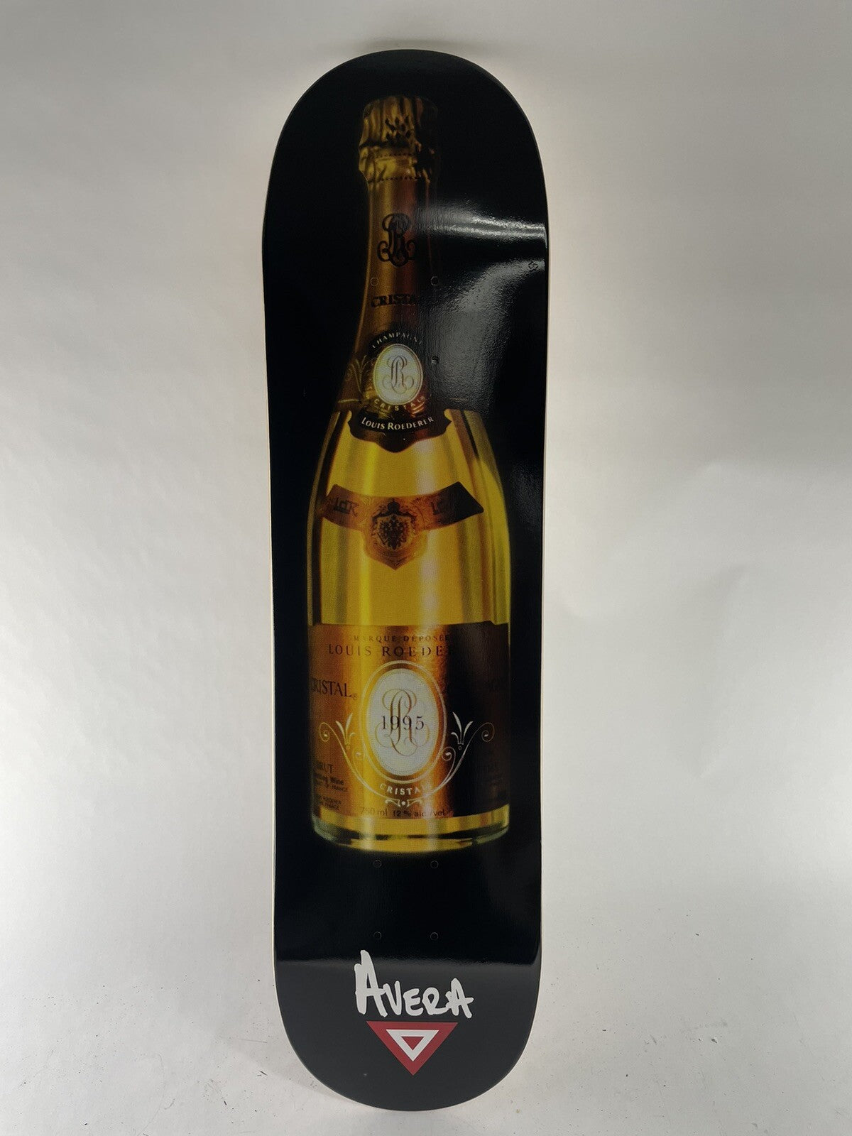 Avera skateboards deck 7.75” RARE quality Cristal Champagne Louis Roederer