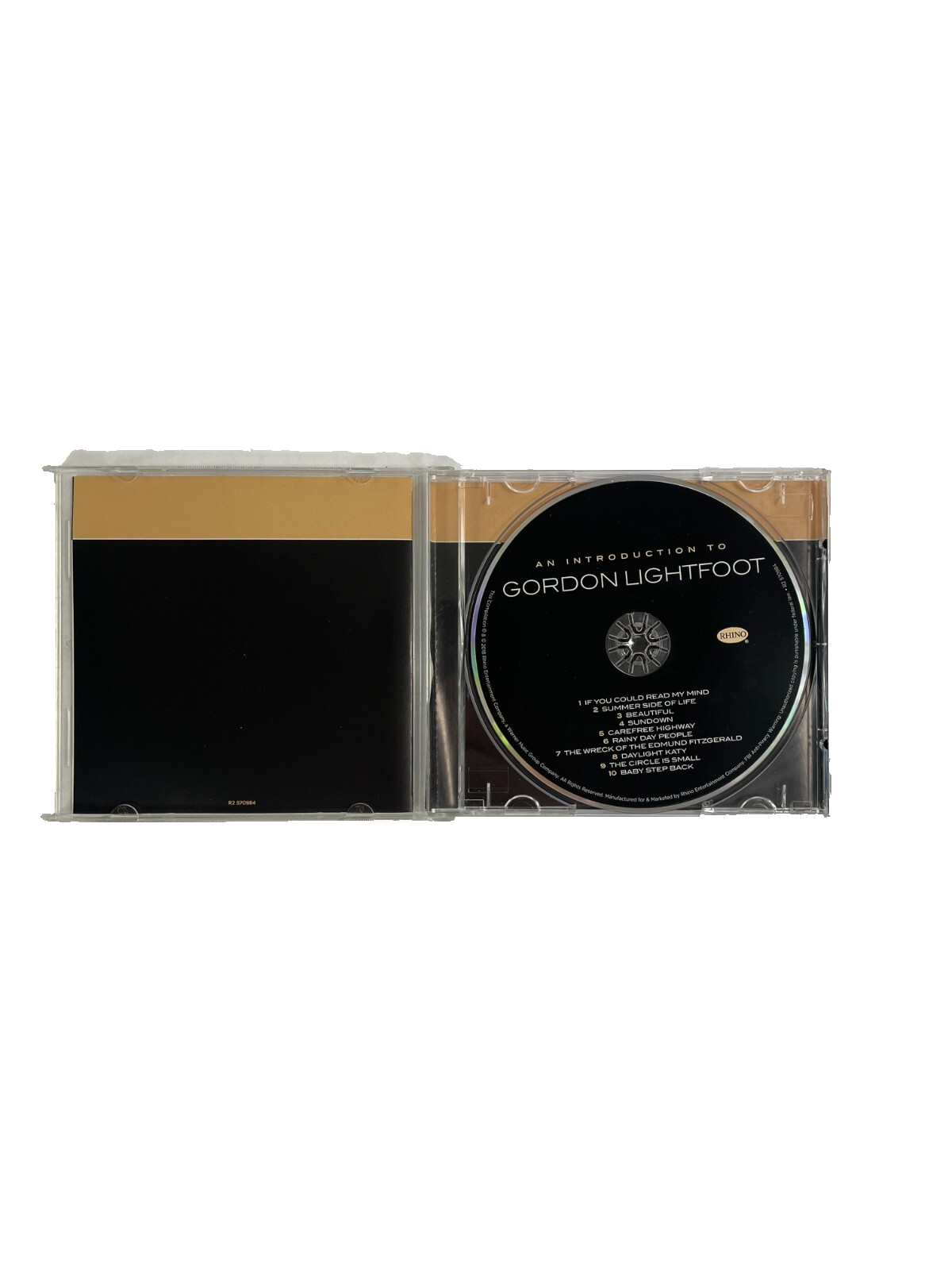 An Introduction to Gordon Lightfoot If You Could Read My Mind Beautiful CD#14