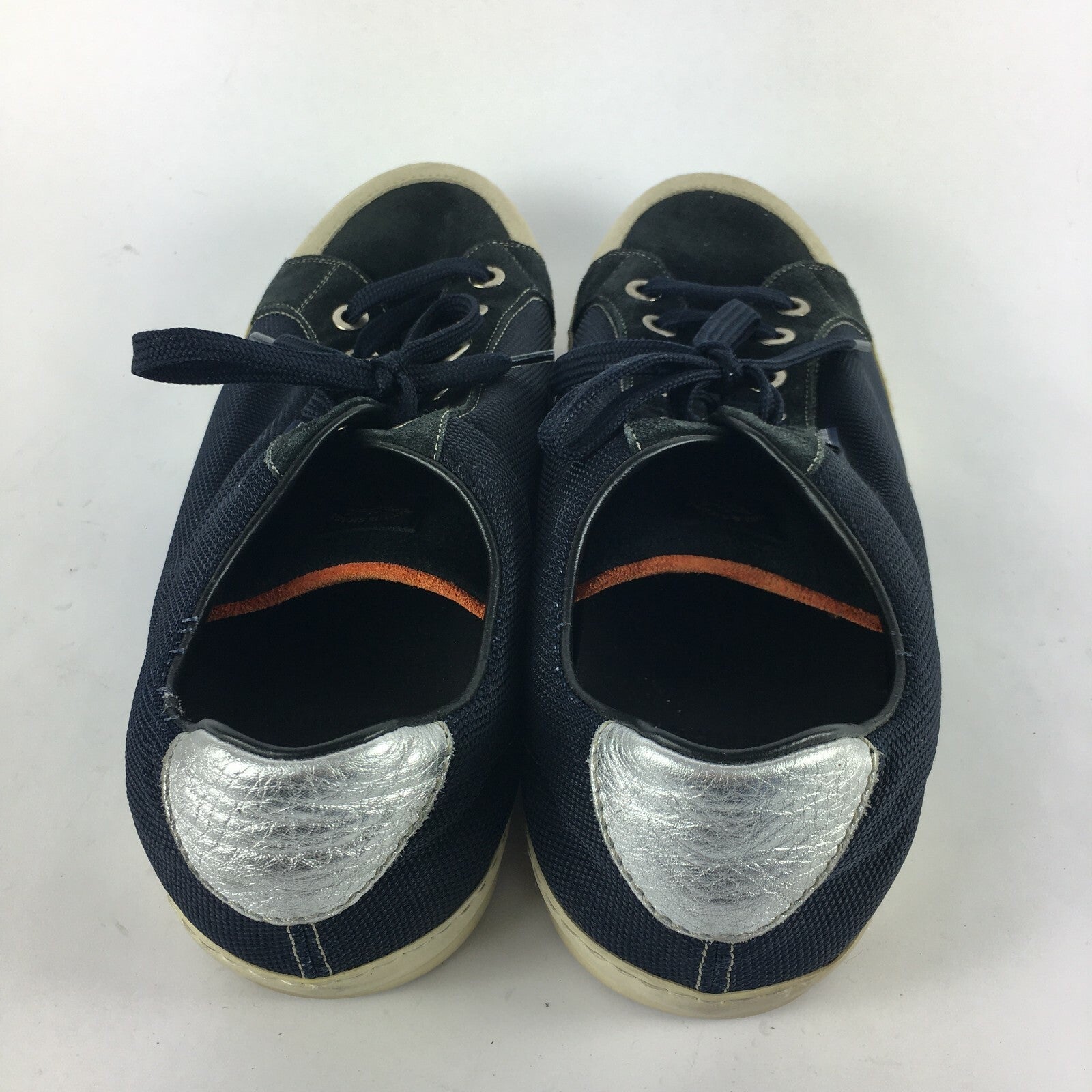 Genuine Paul & Shark Stylish Sneakers Style Navy Blue Shoes Men Size 44 - 10