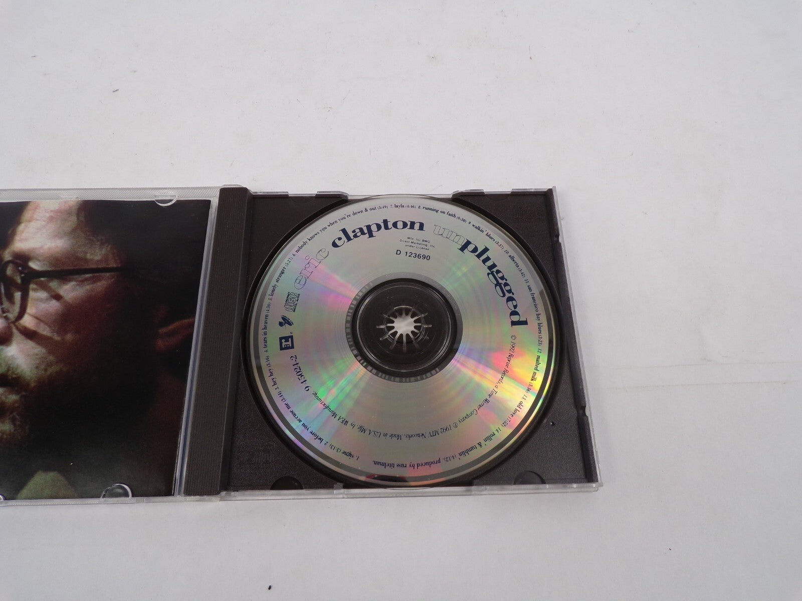 Eric Clapton Unplugged Signe Before You Neeuse Me Hey Hey Tears In Heaven CD#25