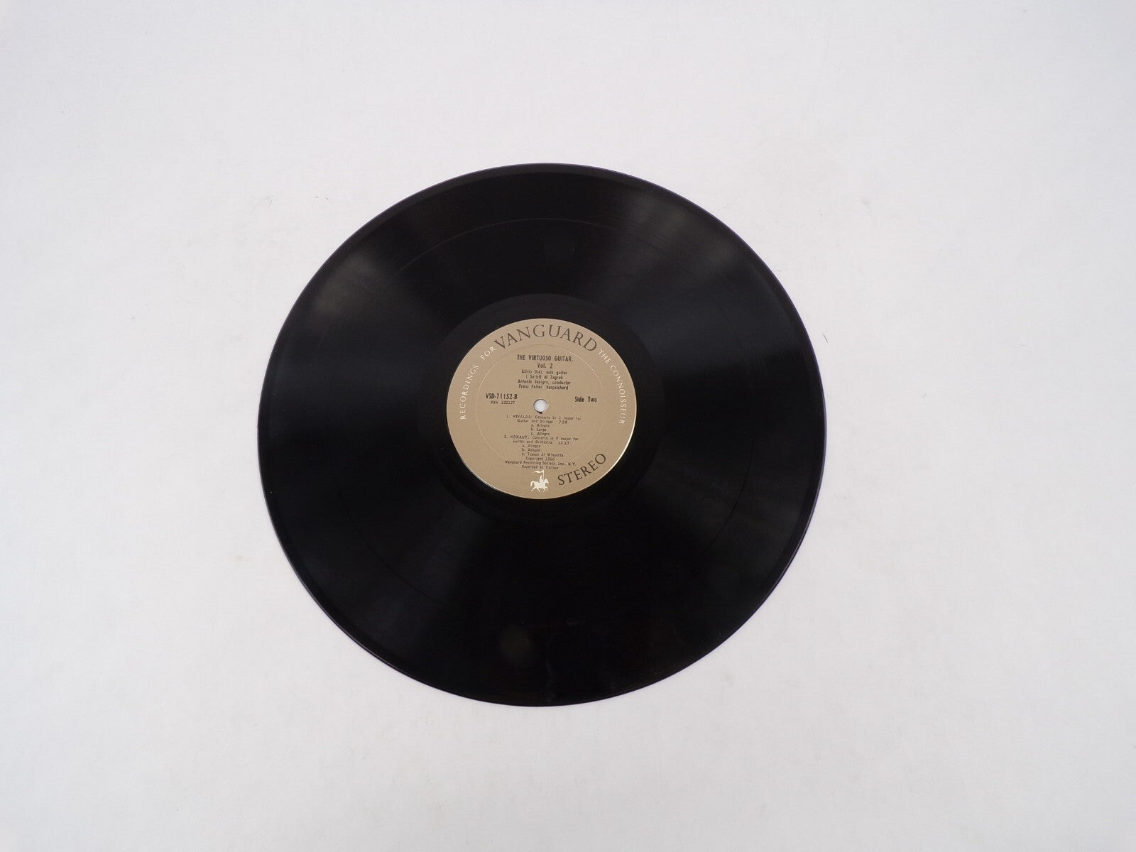 The Virtuoso Guitar Vol.2 Castelnuovo Tedesco Vivaldi Allegro Vinyl Record