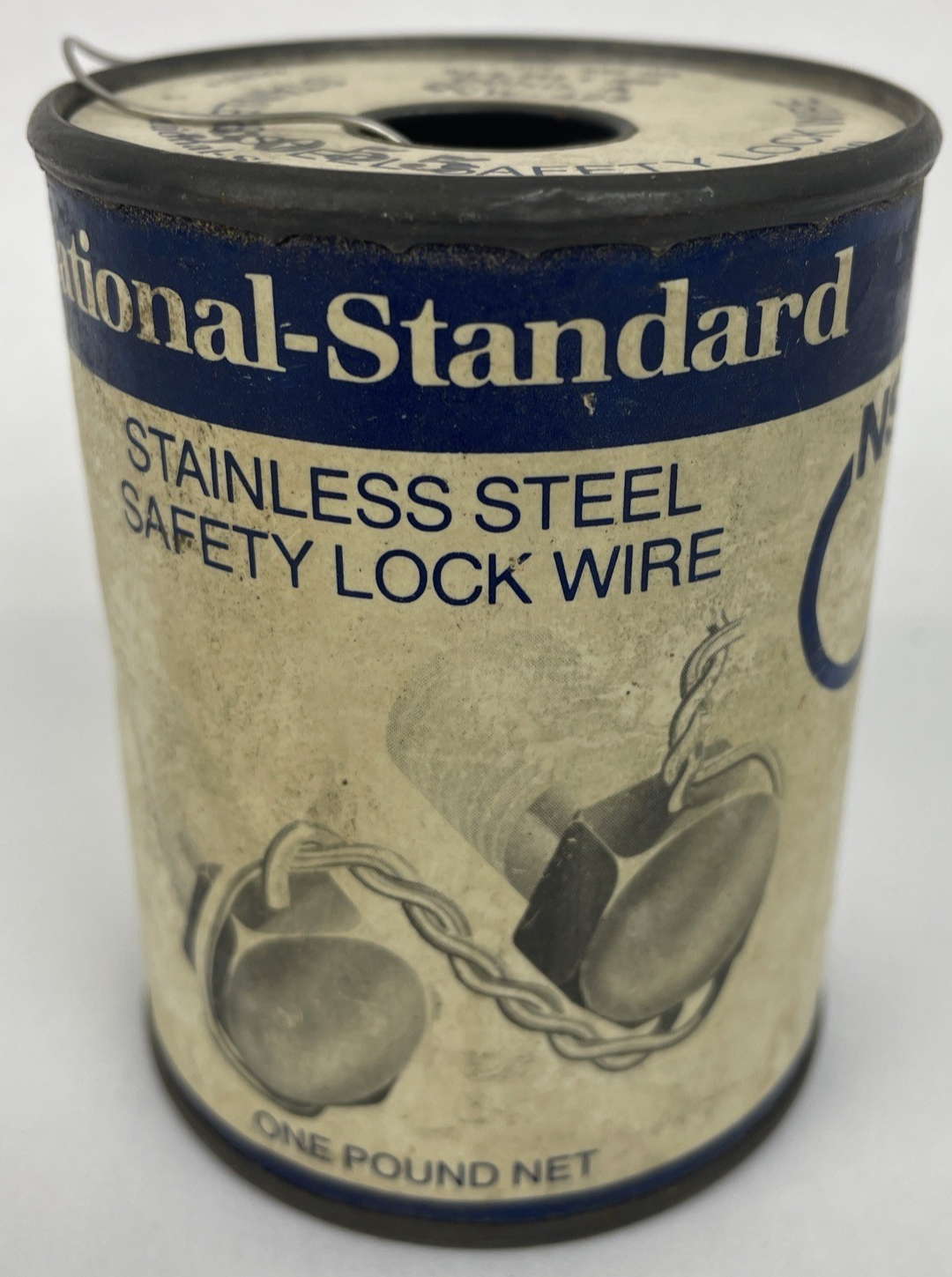 Vin. NS Safety Lock Wire National Standard Company Stainless Steel USA (1 POUND)