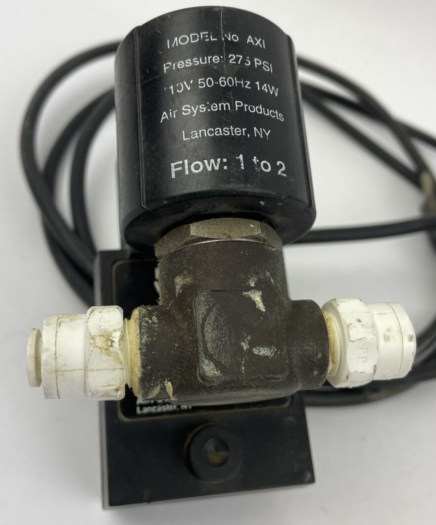 A.S.P. Model EVTI20 120V Electronic Valve Timer w AXI Pressure Valve 1-2 Flow