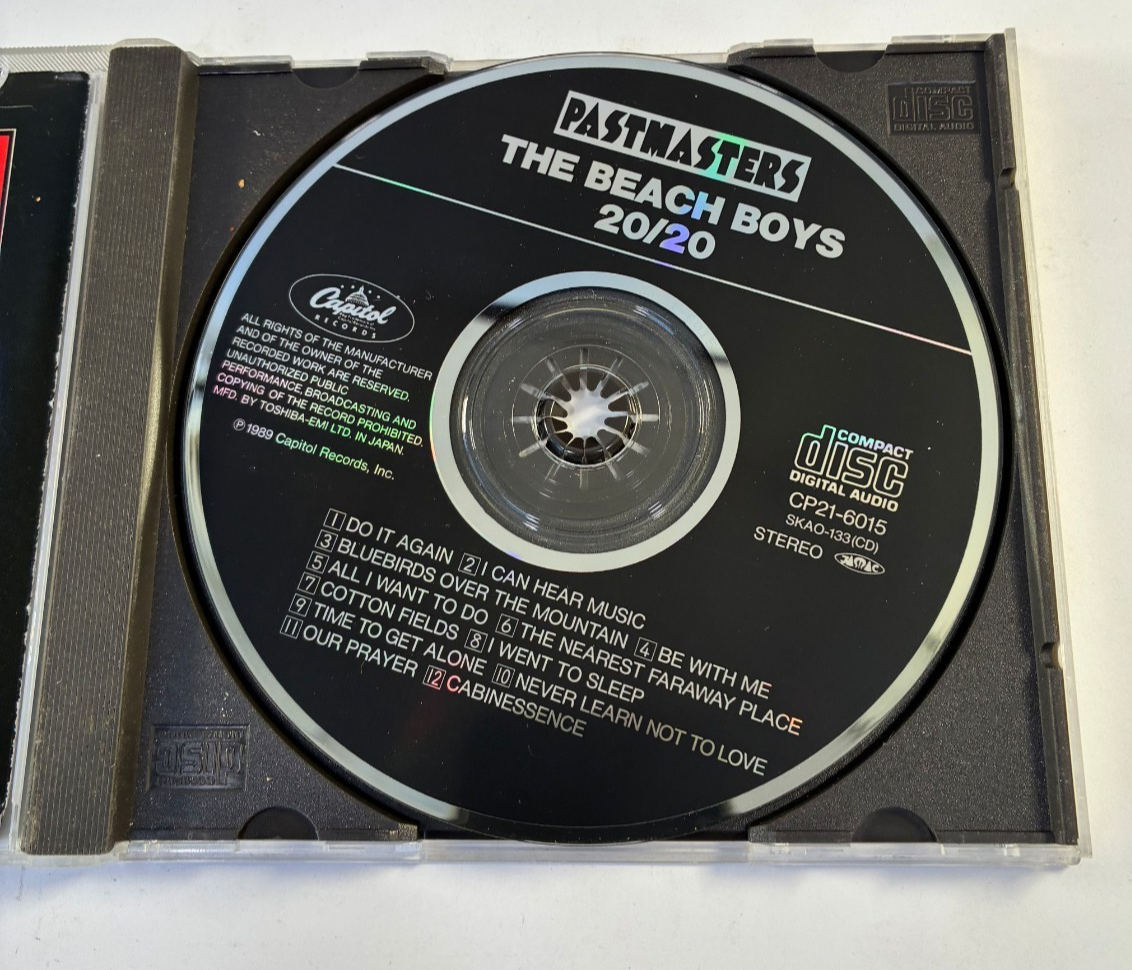 The Beach Boys 20/20 Capitol Pastmasters Japan CD 1989