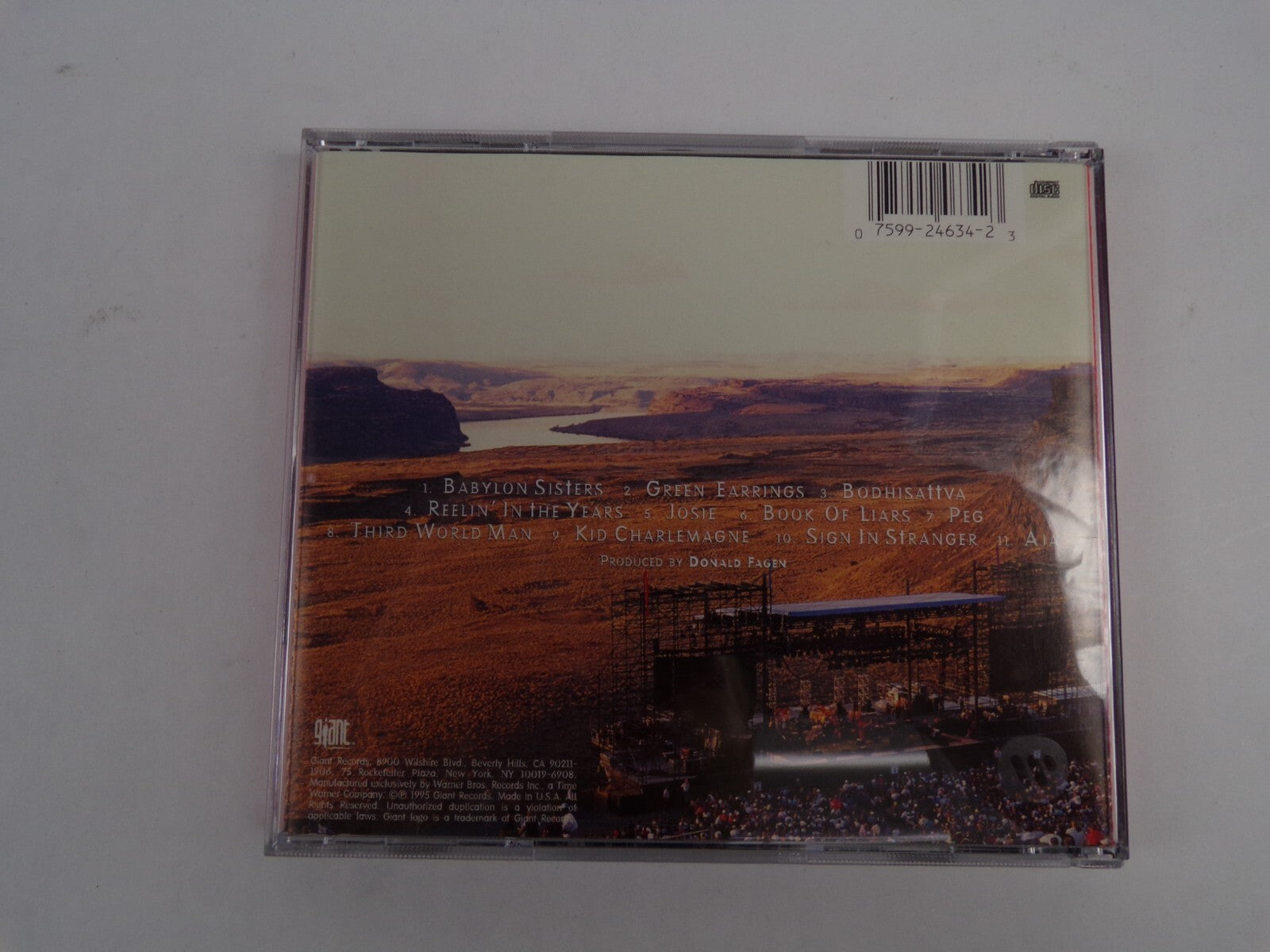 Steely Dan Alive In America Babylon Sisters Green Earrings Budhisattva CD#41