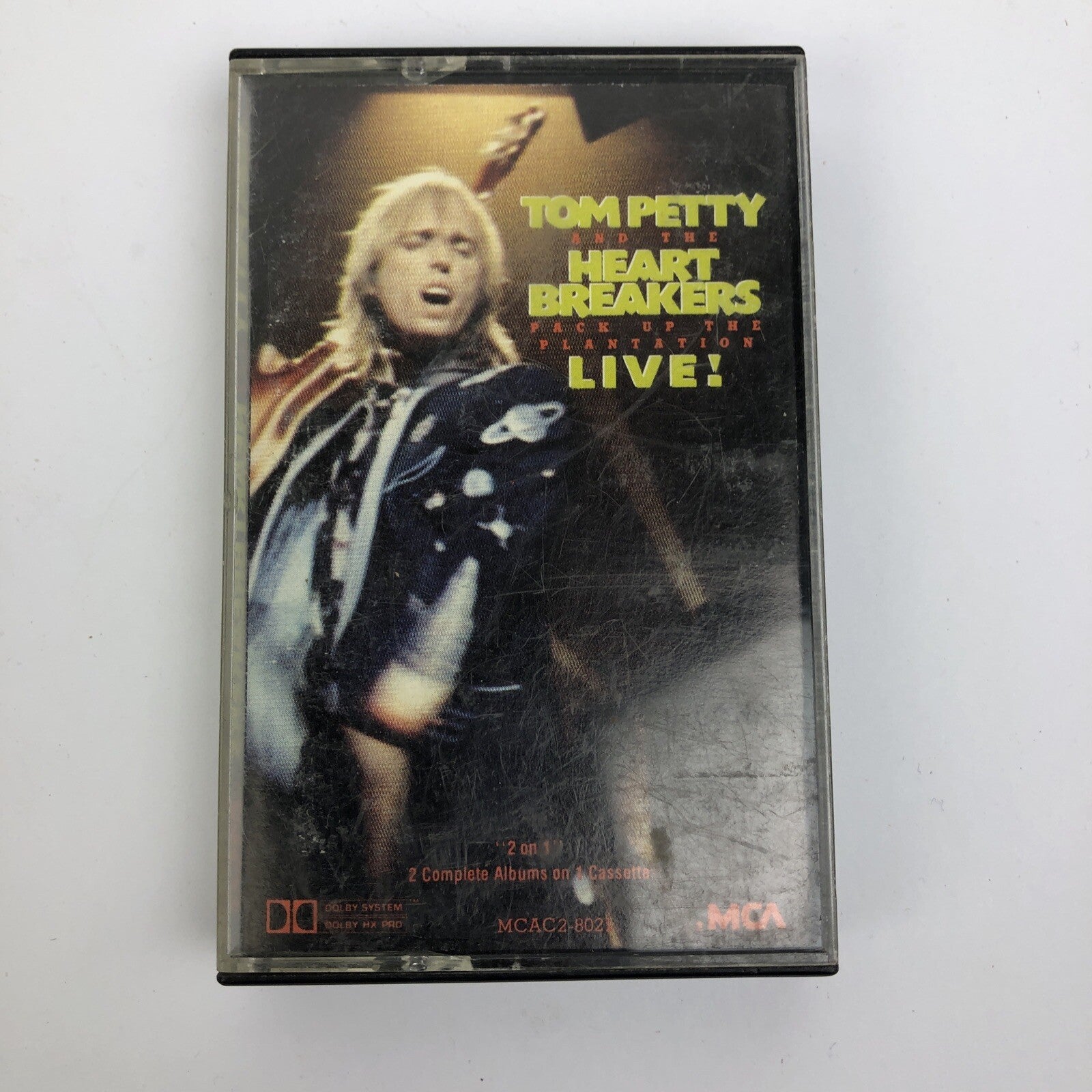 Tom Petty and the Heartbreakers Cassette Tape Pack up the Plantation Live MCA
