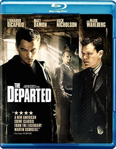 2 x Leonardo Dicaprio Blu-ray Video Lot of 2 - The Departed and Inception - MINT