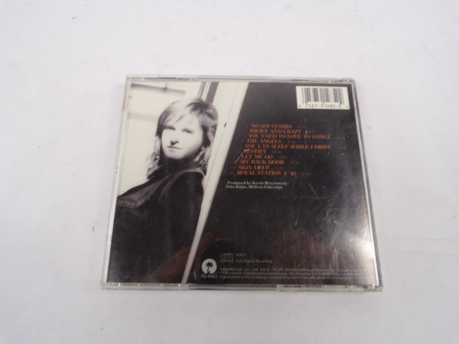 Melissa Etheridge Brave And Crazy My Back Door Skin Deep Royal Station CD#30