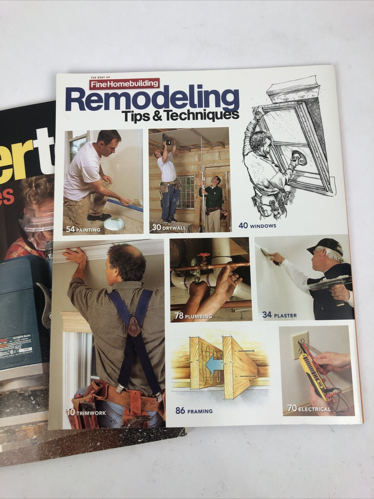 Fine Wood Working Powertool Techniques 2005 Remodeling Tips Magazine Lot How Too
