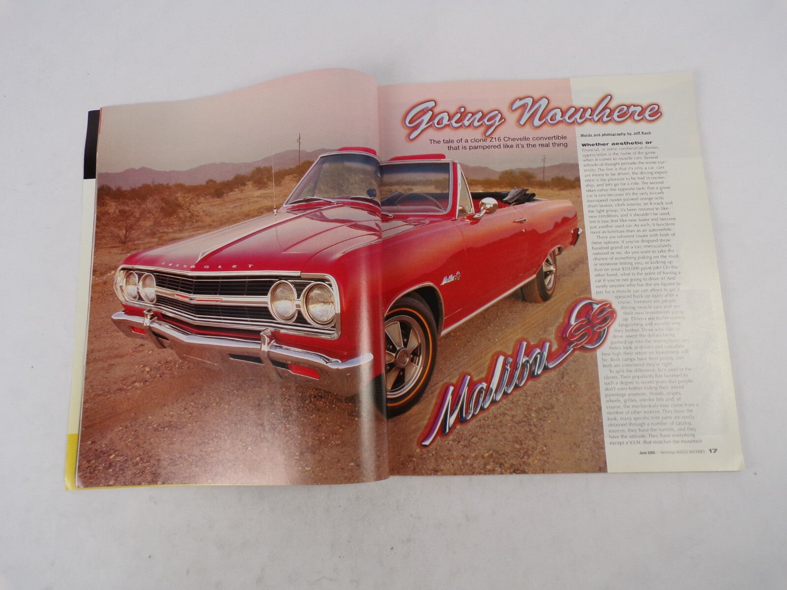 June 2005 Hemmings Muscle Machines Magazine Ragtop Rumblers! Summer Fun: GTO, Ma