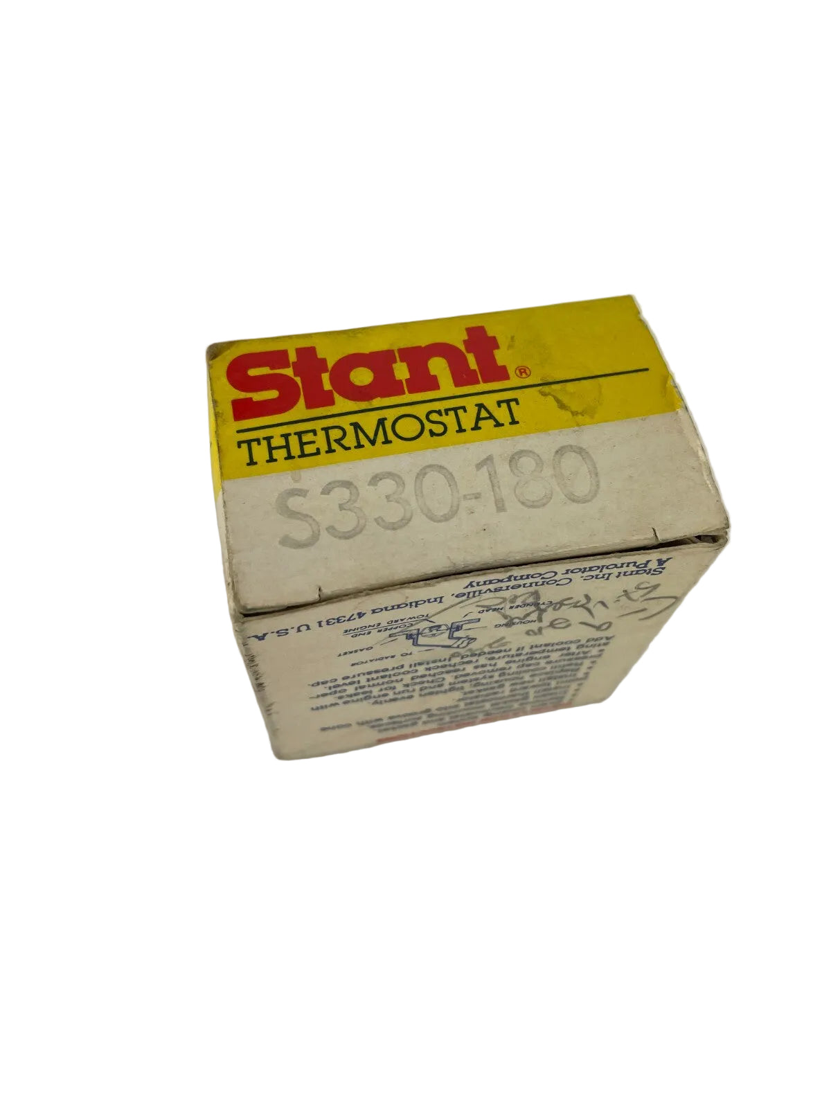 Genuine Stant S330-180 180°F engine coolant thermostat OEM replacement for automotive cooling system A2.