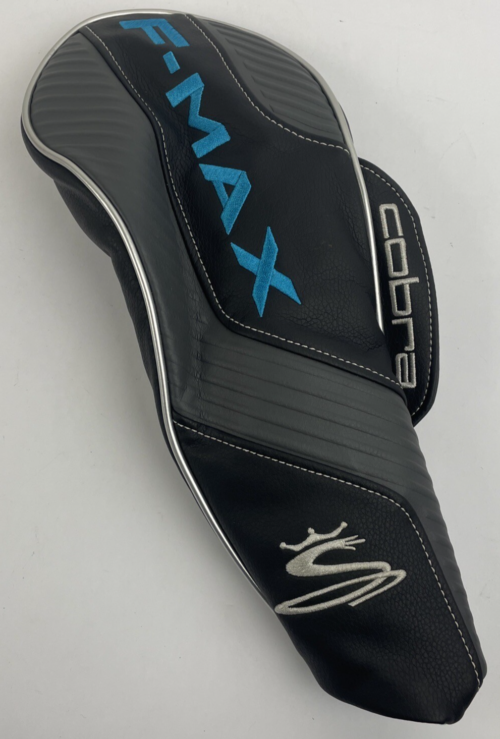 COBRA F-MAX Superlight DRIVER Head Cover (Black / Blue / Grey) VGC LOOK