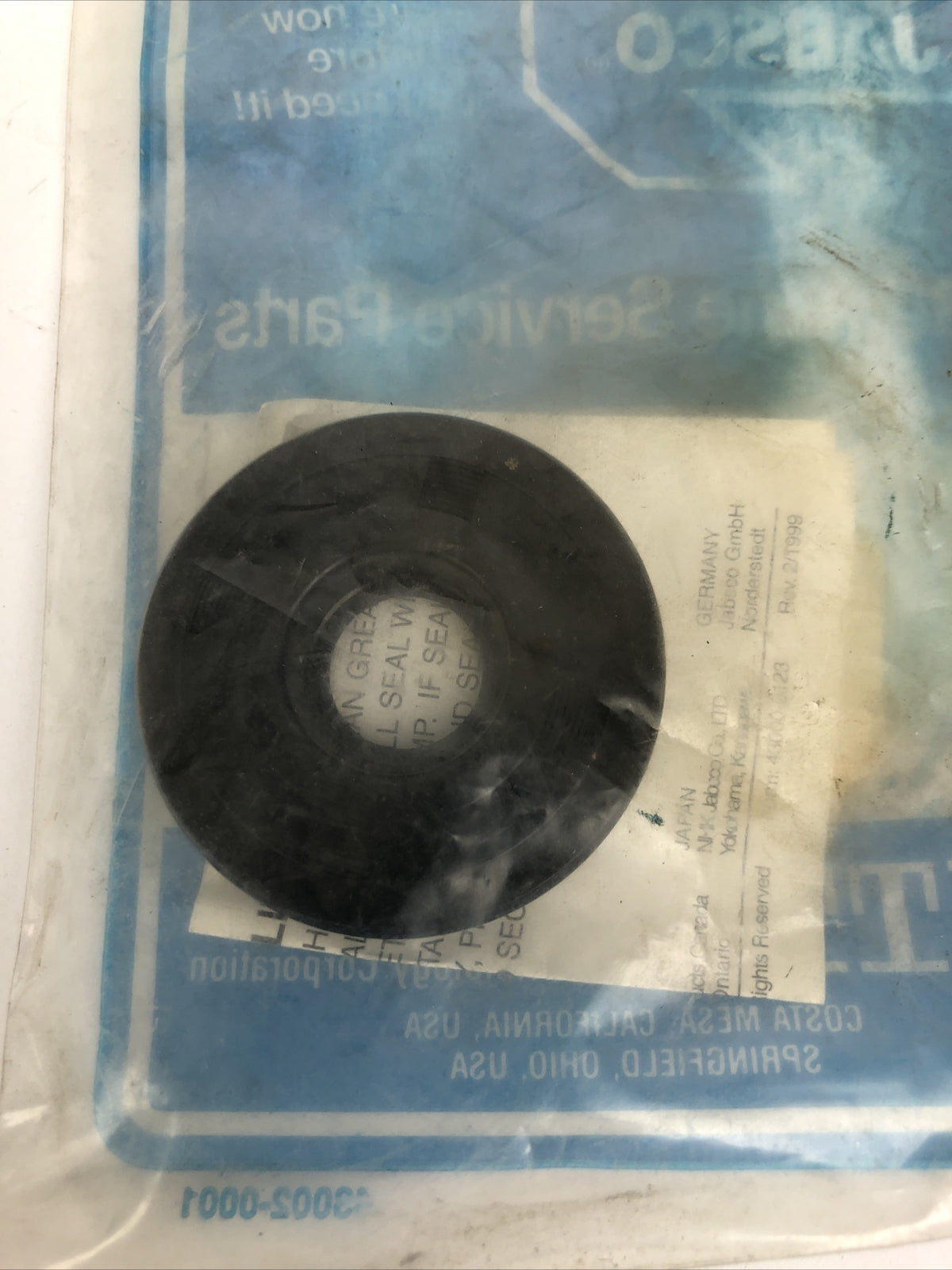 ITT Jabsco Pump Lip Seal Part No. 914-0000 - NOS - FREE USA SHIPPING * M2