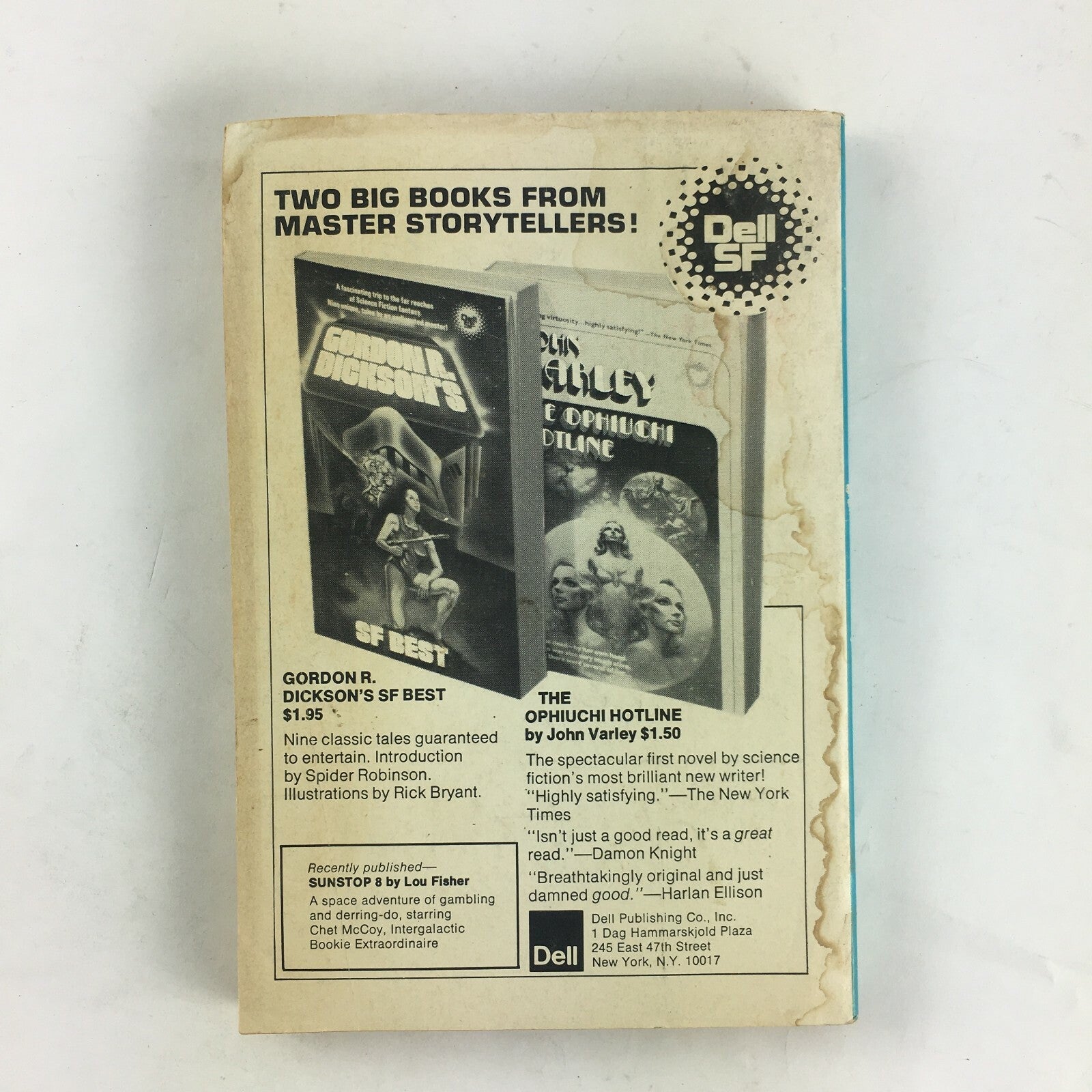 March Fantasy & Science Fiction Magazine John Varley R,Bretnor Ted ThomasRandall
