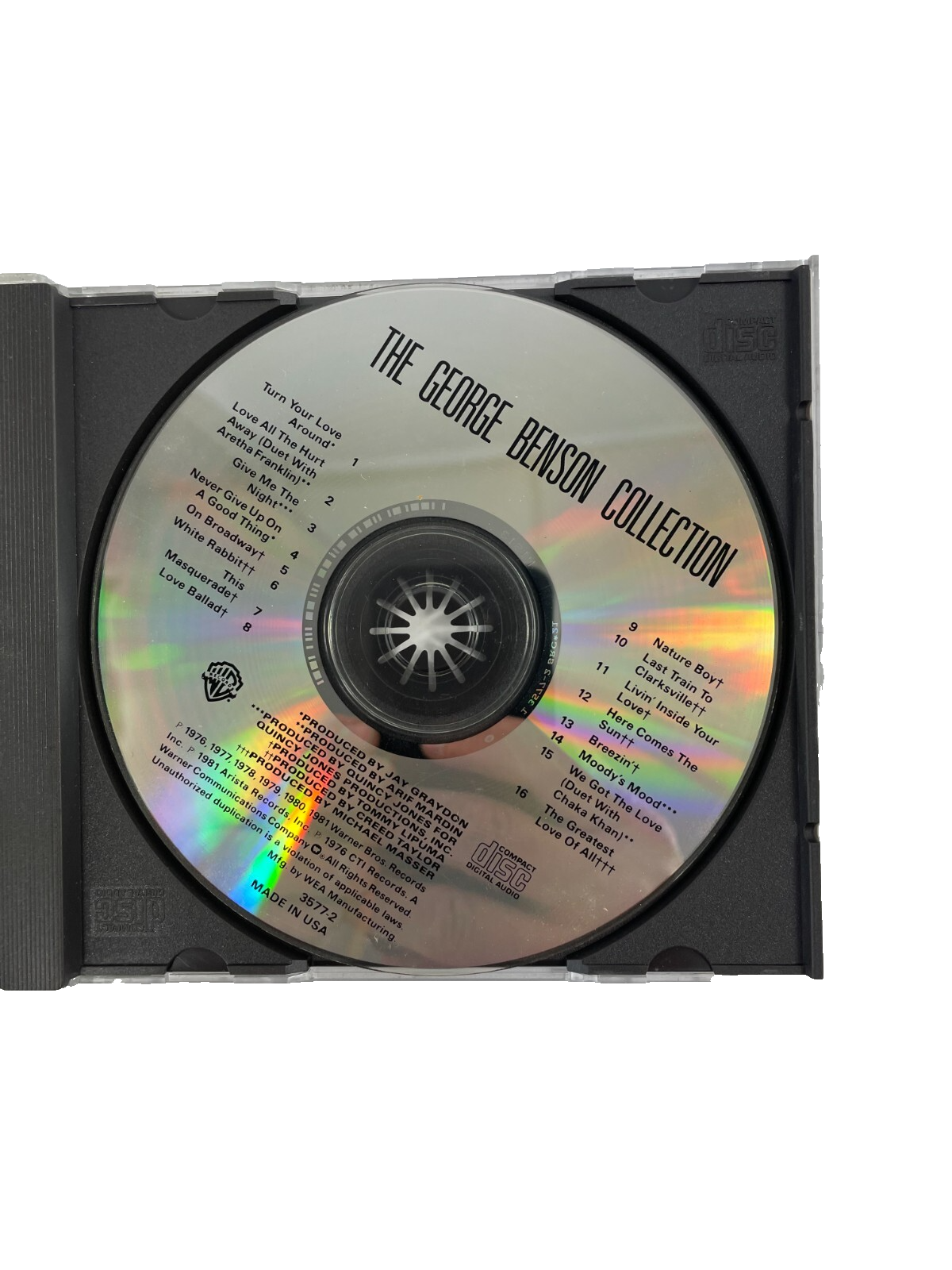 George Benson – The George Benson Collection Give Me The Night Nature Boy CD#37