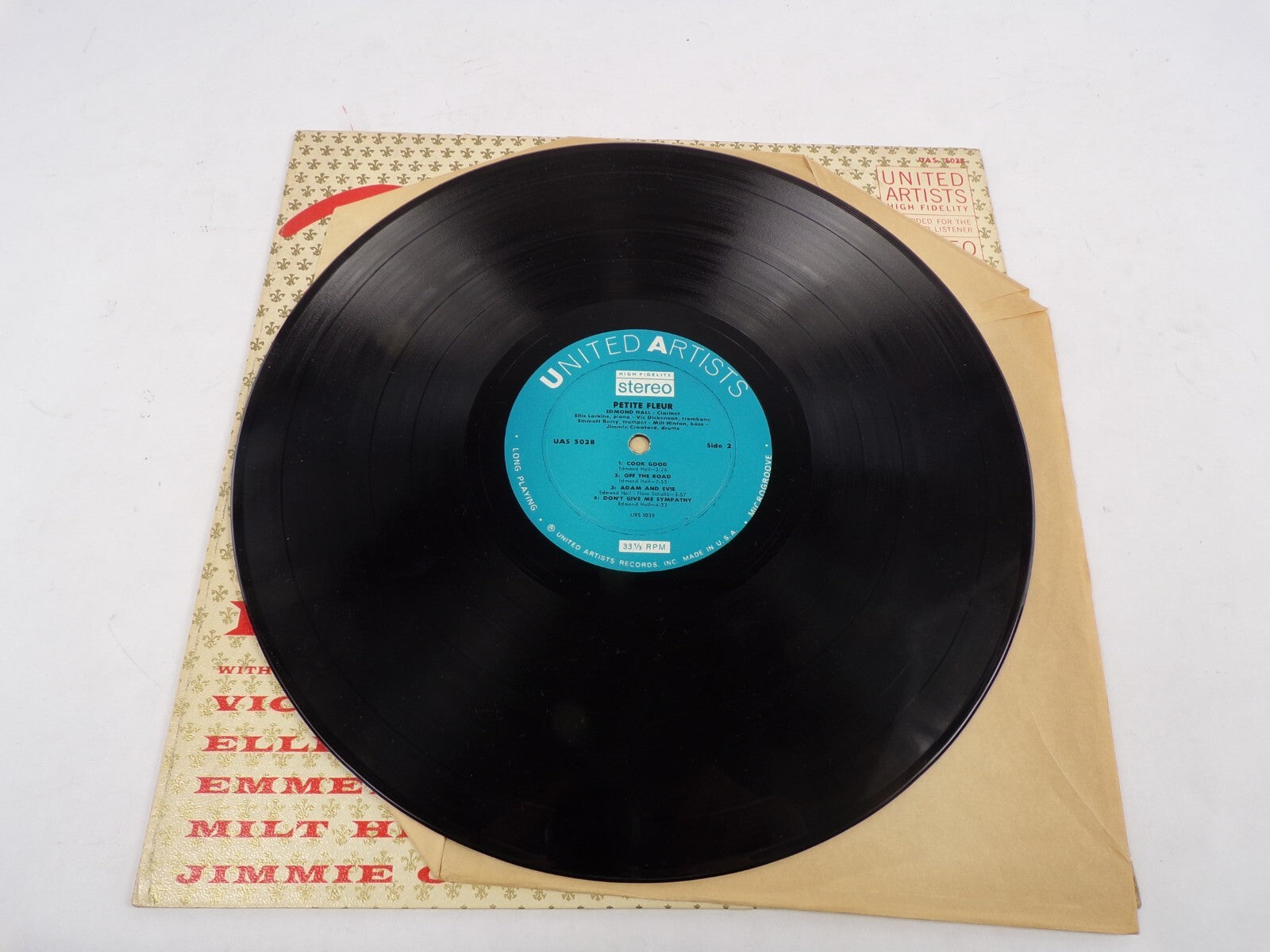 Petite Fleur. Edmond Hall VIC Dicknson Ellis Larkins Emmett Berry Milt Hinton