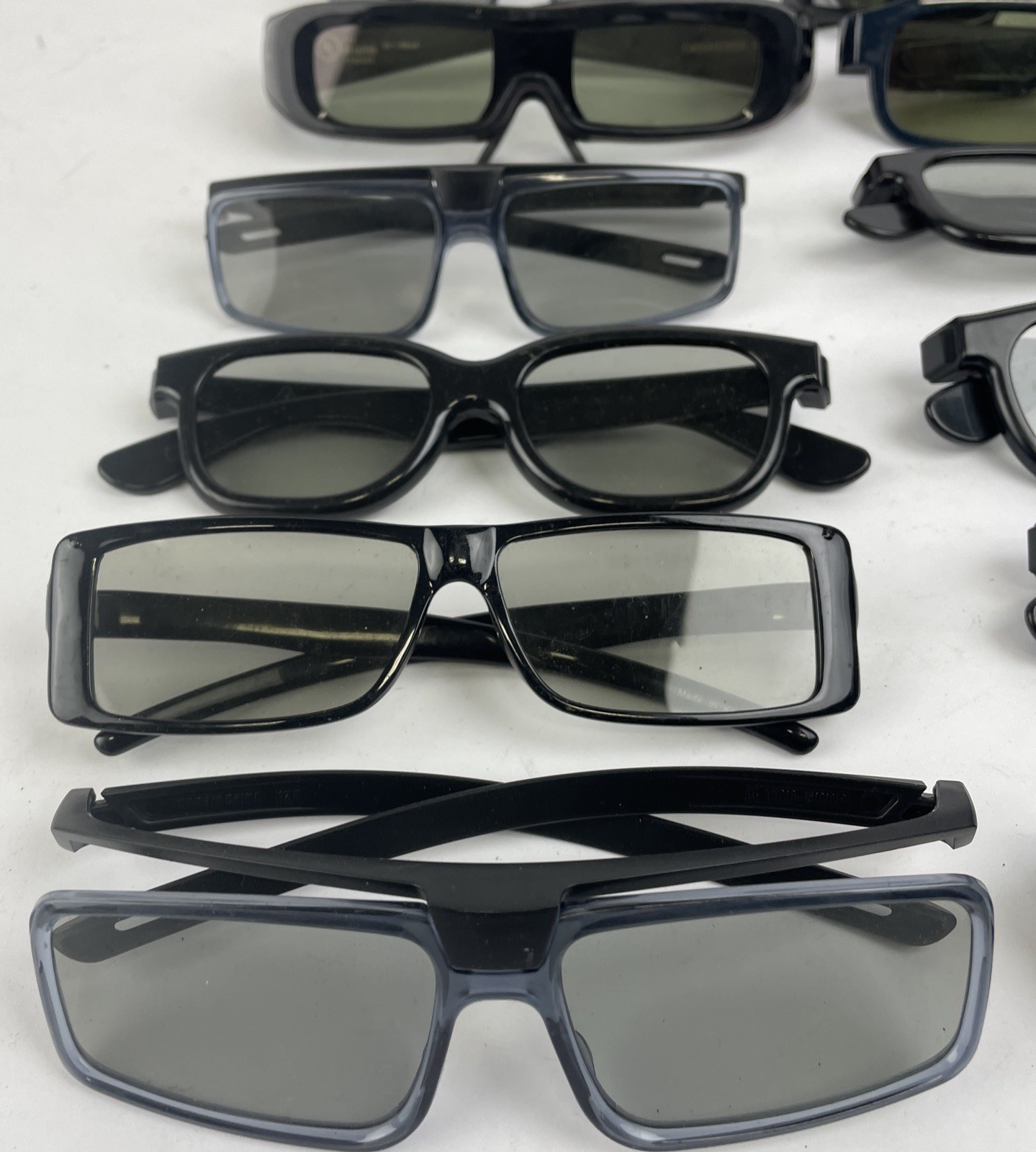 Lot of 14 Pairs 3D Full HD Glasses Including Panasonic TY-EW3D2L TY-EW3D3M +++