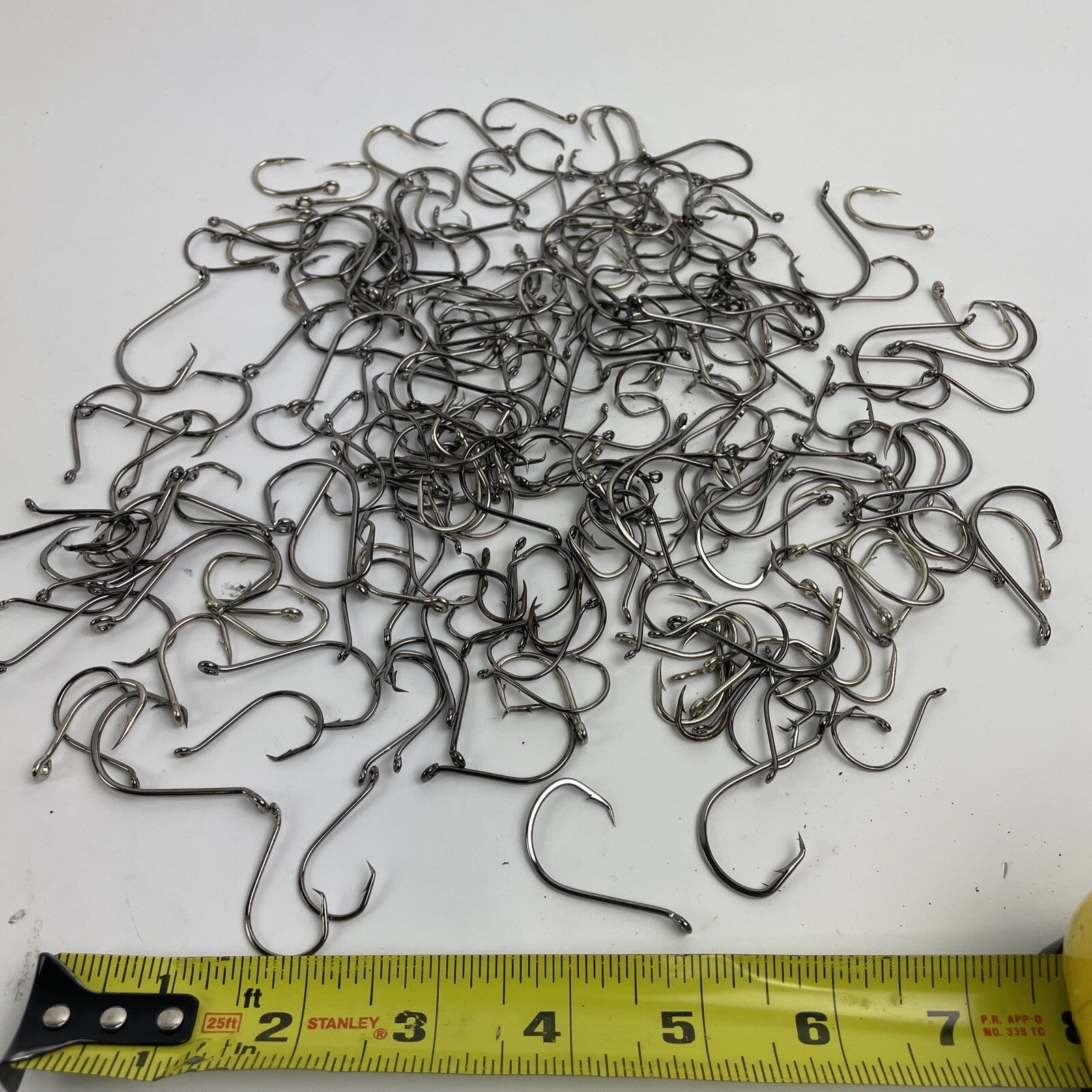 100 + Super Strong GT black nickel 2X SSW Cutting Point Octopus Hooks Asst Sizes