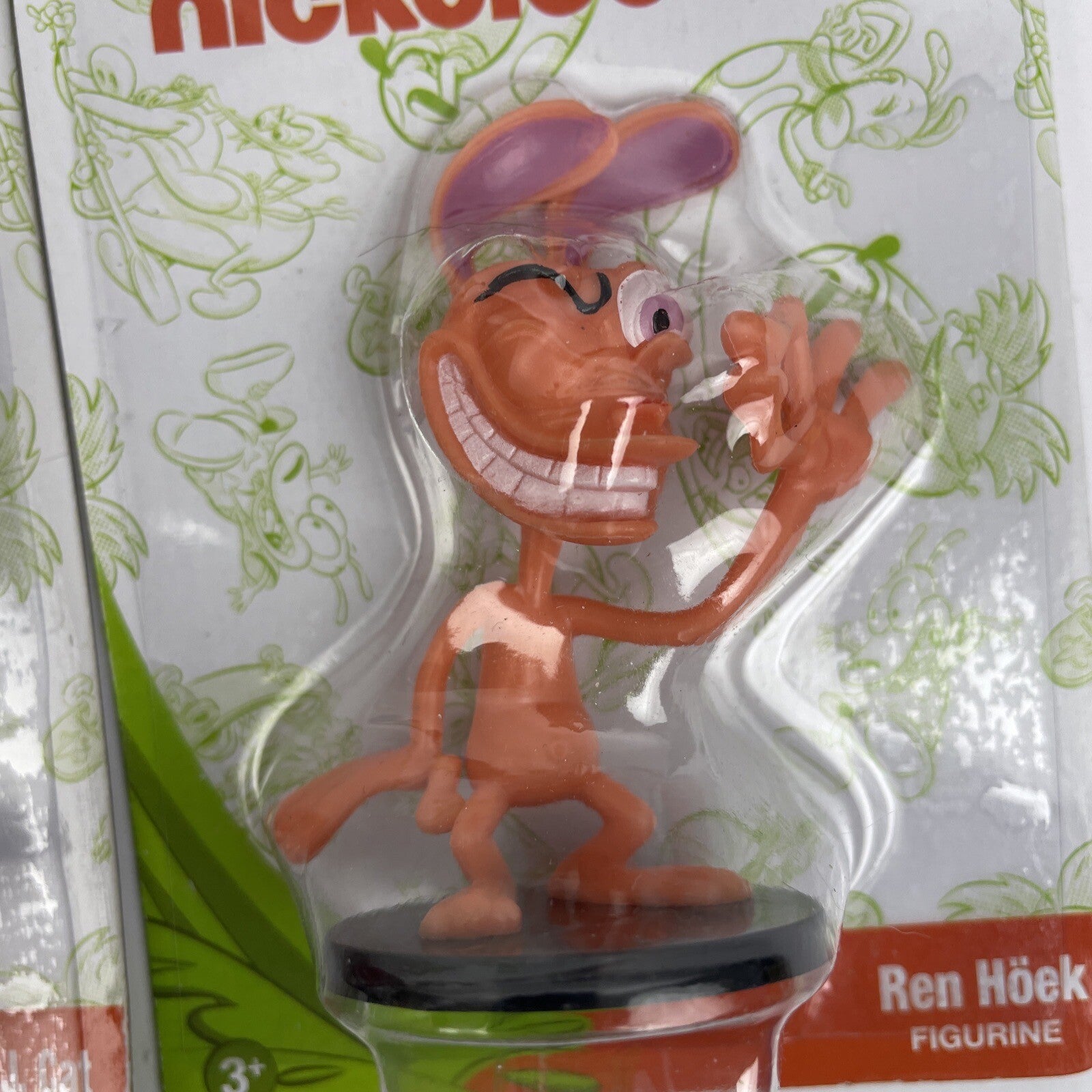New Nickelodeon Ren Höek & Stimpy J. Cat Figurines Set REN & STIMPY Cake Toppers