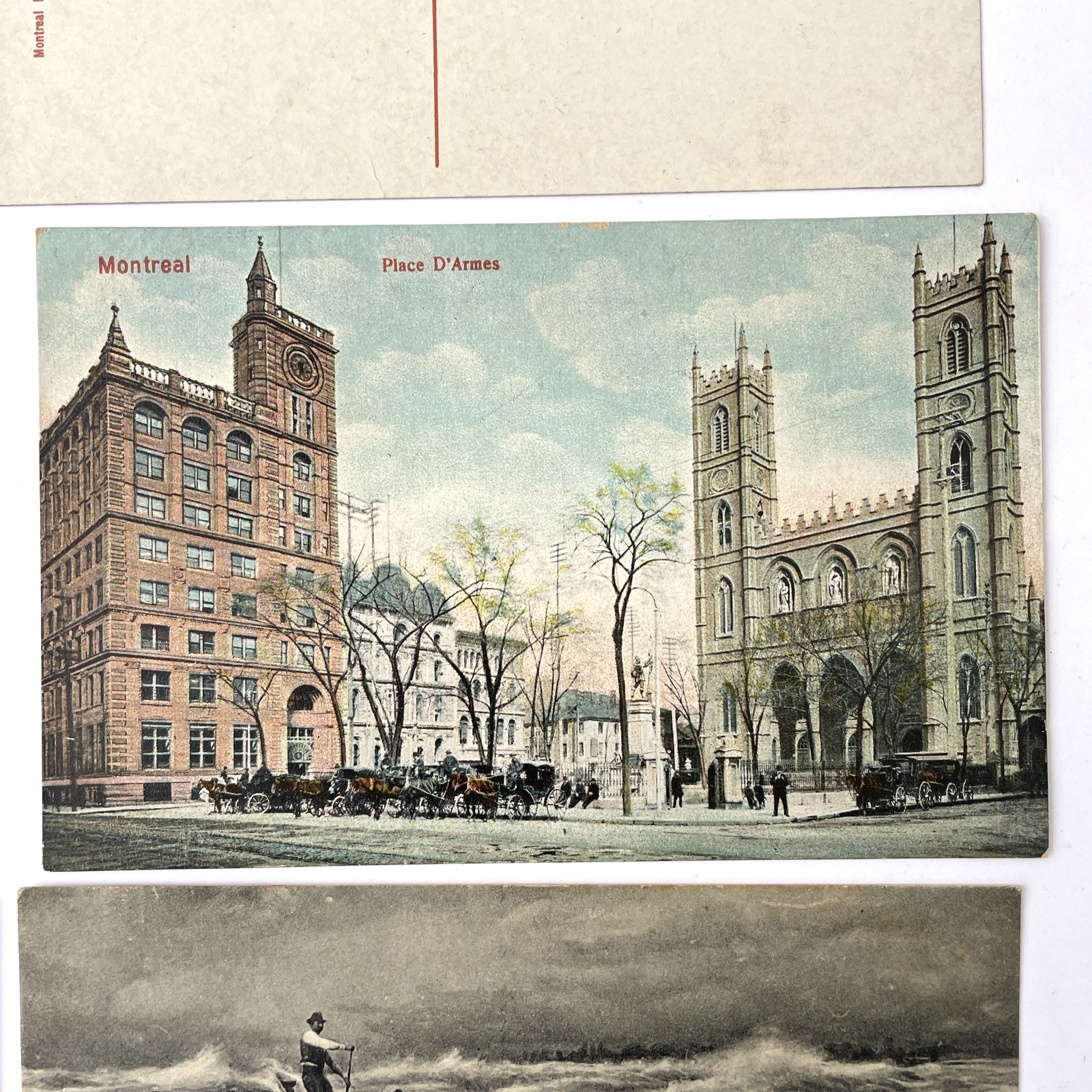 Montreal Quebec Canada Antique Early 1900's Post Card Lot of 10 - Jean Baptiste