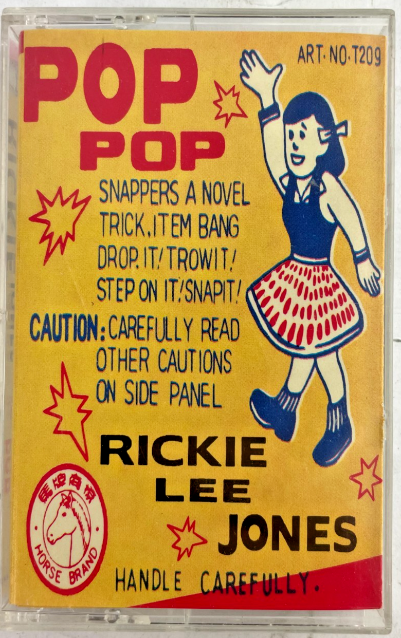 Pop Pop Rickie Lee Jones Sappers A Novel Trick Item Bang Drop It Trow #Cassette