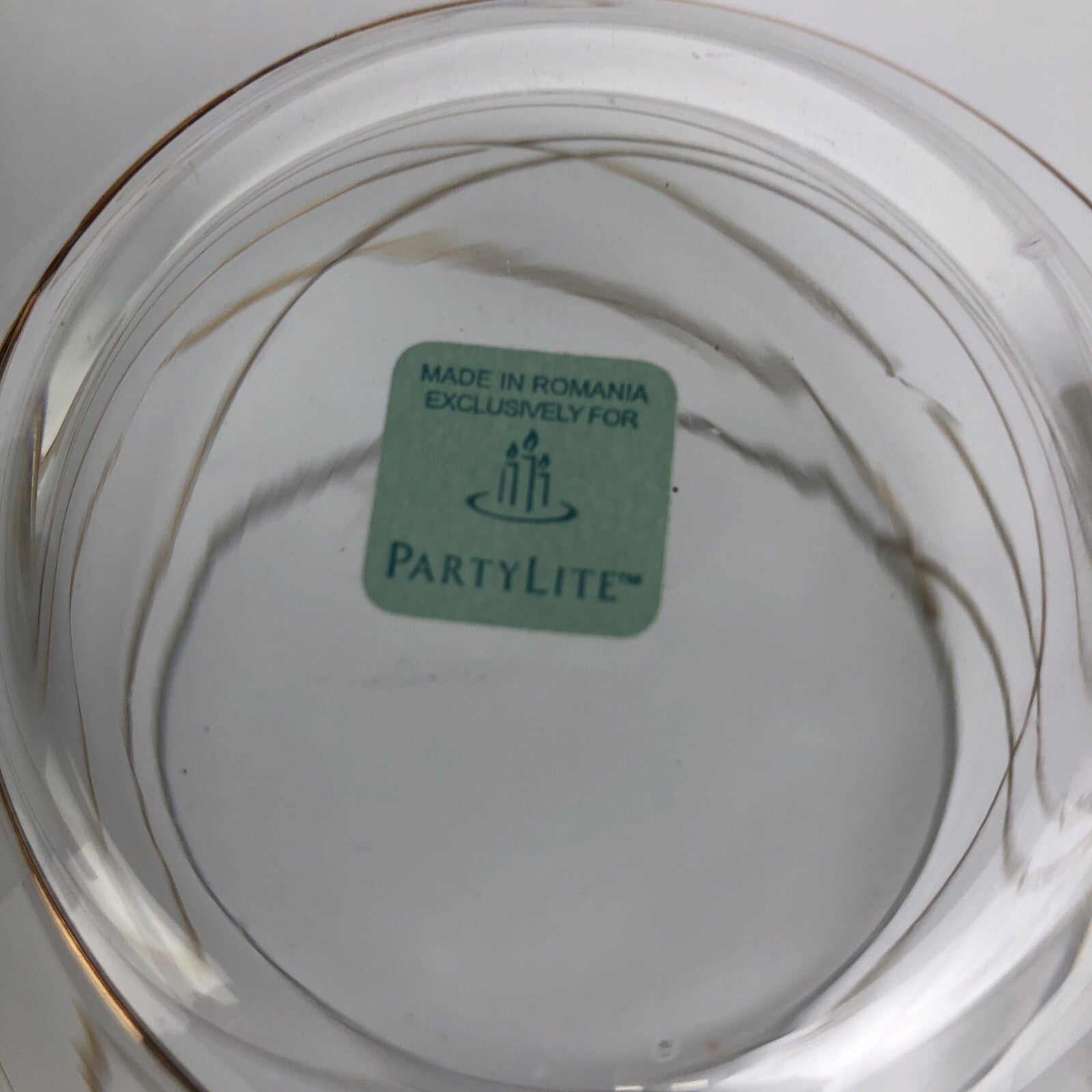 NOS PartyLite Calypso Gold Tealight Holder Retired NIB P16B / P7116 LOOK