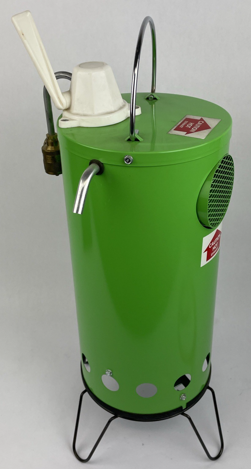 Vintage Hot n' Quik Portable Instant Hot Water Maker 18" x 7" Camping Hunting
