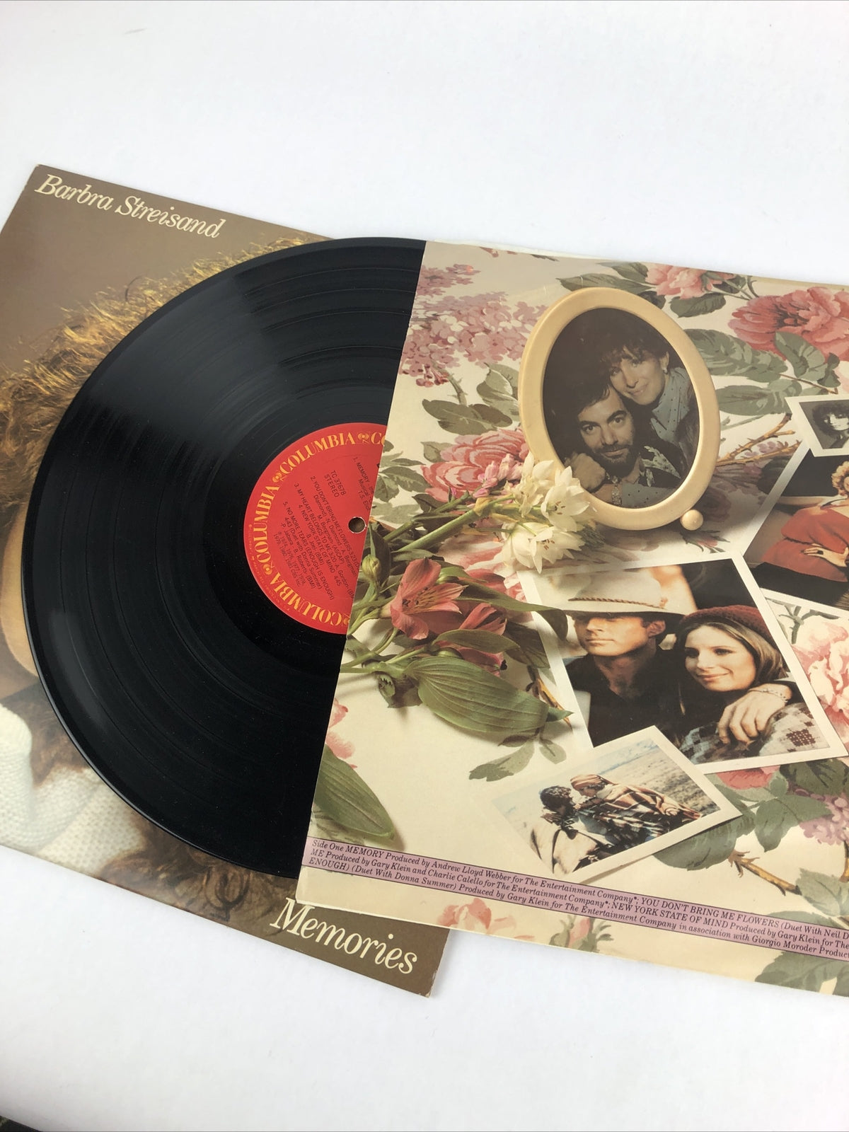 Barbara Streisand "Memories" 12" Vinyl Record LP Columbia Records -Free Shipping