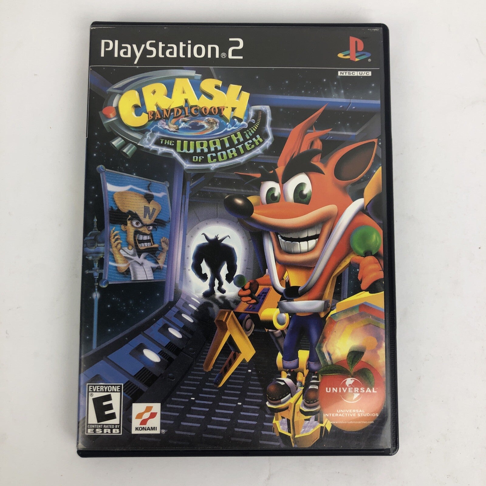 Crash Bandicoot : The Wrath of Cortex PS2 PlayStation Konami Universal - LOOK